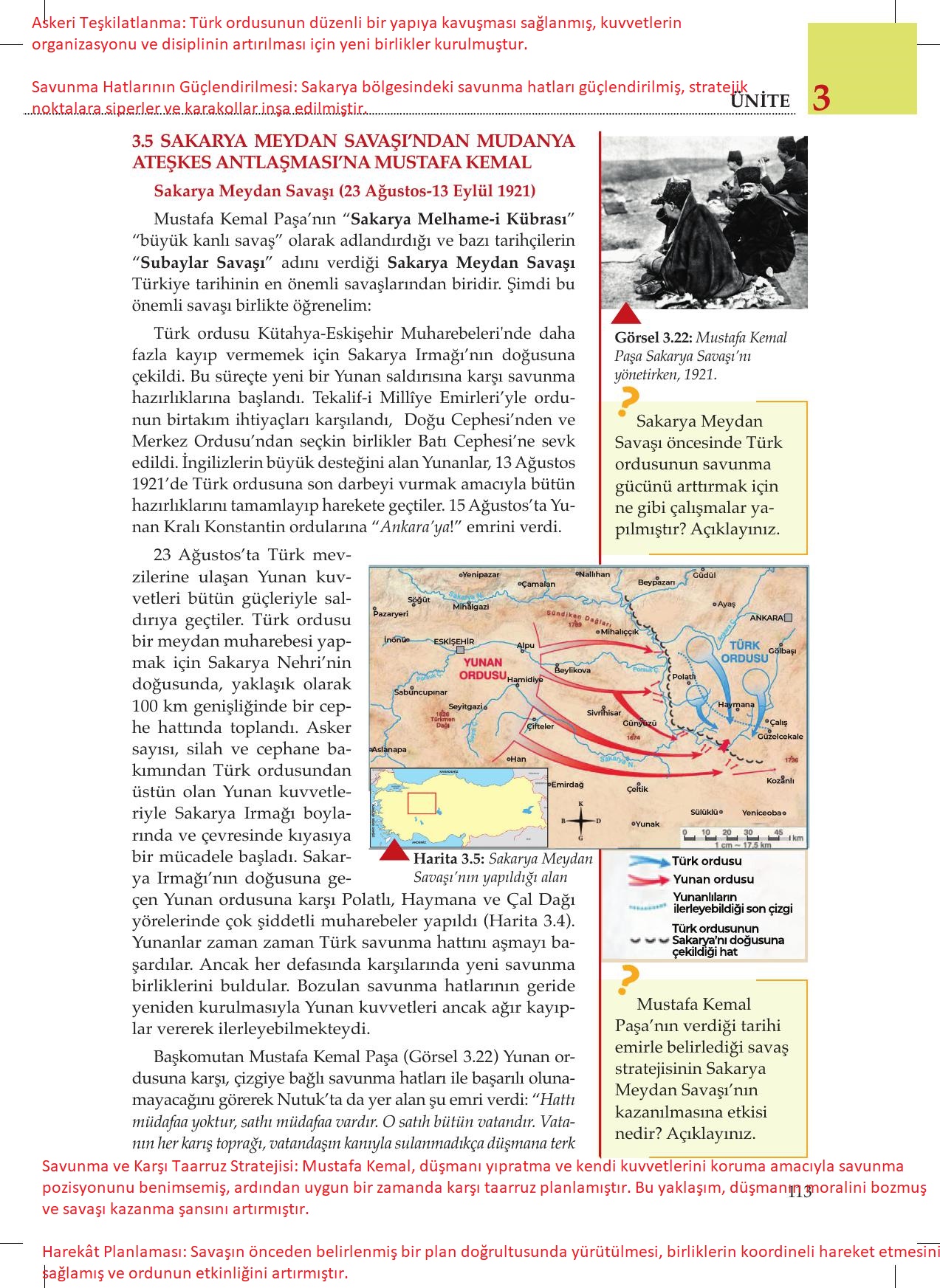 8. Sınıf Meb Yayınları İnkılap Tarihi Ve Atatürkçülük Ders Kitabı Sayfa 113 Cevapları 8. Sınıf Meb Yayınları İnkılap Tarihi Ve Atatürkçülük Ders Kitabı Sayfa 113 Cevapları