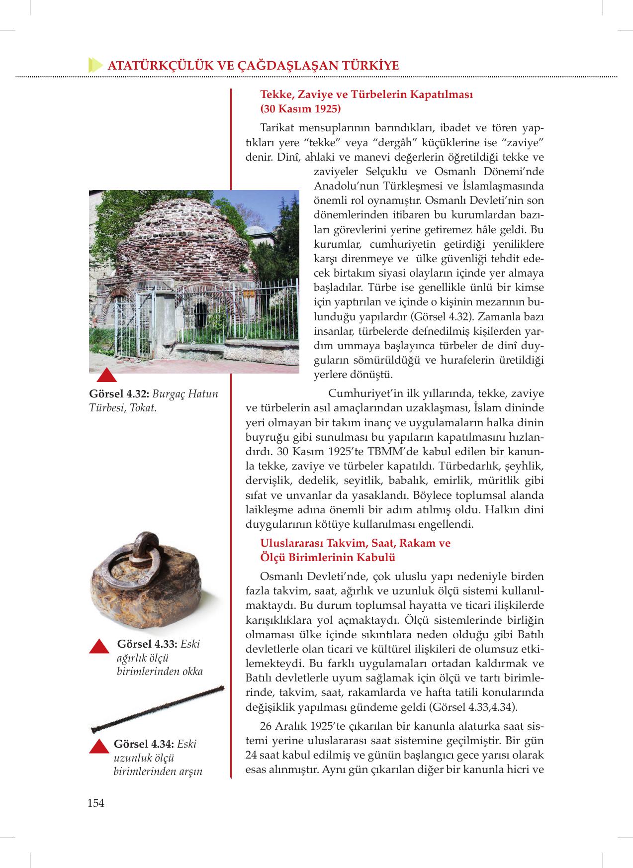 8. Sınıf Meb Yayınları İnkılap Tarihi Ve Atatürkçülük Ders Kitabı Sayfa 154 Cevapları 8. Sınıf Meb Yayınları İnkılap Tarihi Ve Atatürkçülük Ders Kitabı Sayfa 154 Cevapları