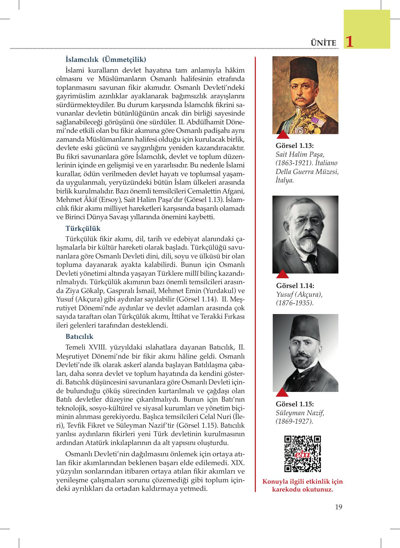 8. Sınıf Meb Yayınları İnkılap Tarihi Ve Atatürkçülük Ders Kitabı Sayfa 19 Cevapları 8. Sınıf Meb Yayınları İnkılap Tarihi Ve Atatürkçülük Ders Kitabı Sayfa 19 Cevapları