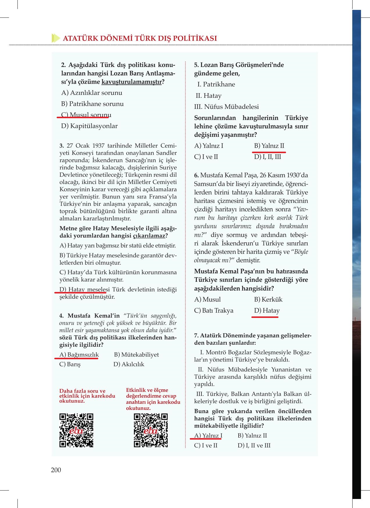 8. Sınıf Meb Yayınları İnkılap Tarihi Ve Atatürkçülük Ders Kitabı Sayfa 200 Cevapları 8. Sınıf Meb Yayınları İnkılap Tarihi Ve Atatürkçülük Ders Kitabı Sayfa 200 Cevapları