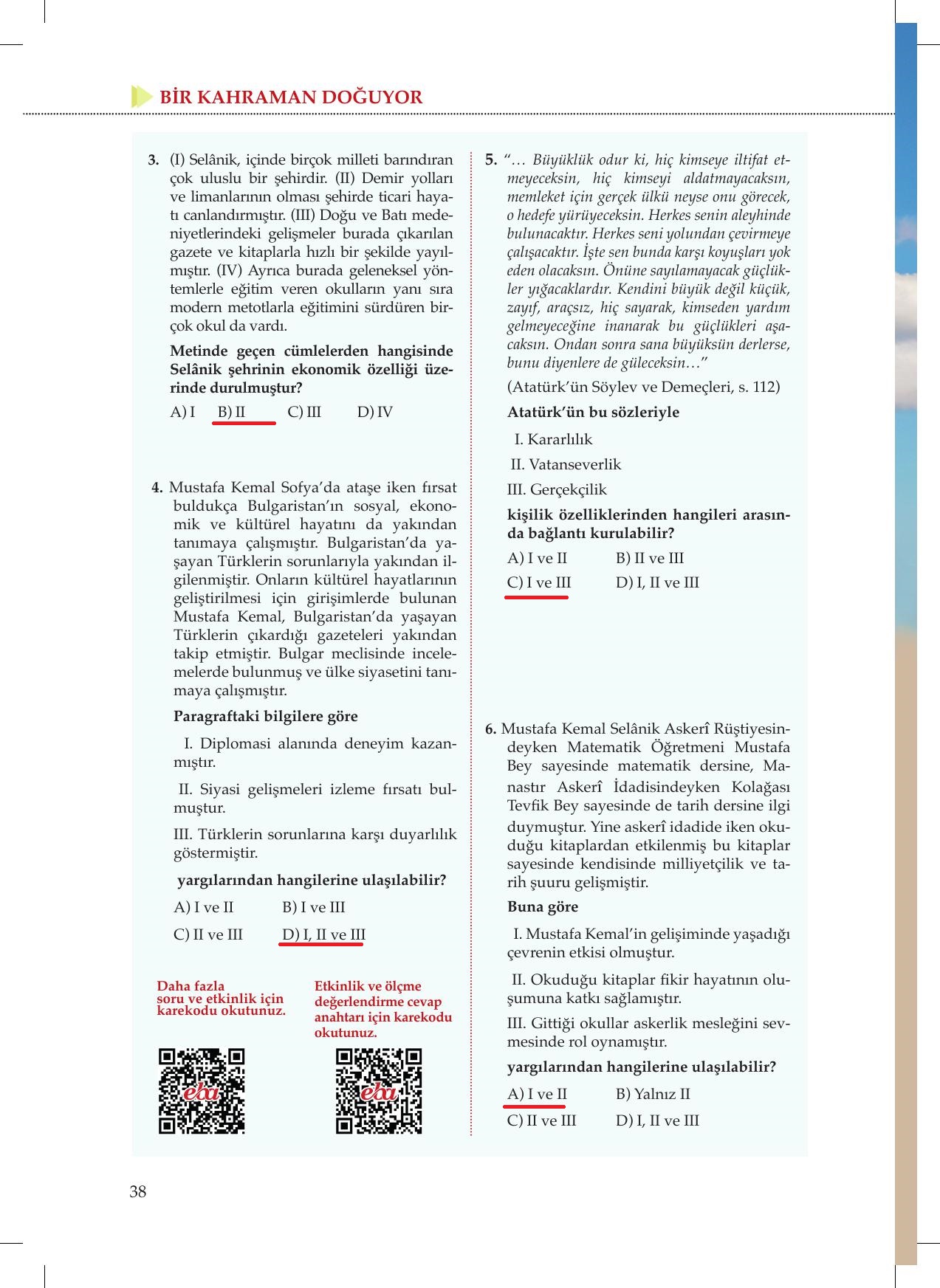 8. Sınıf Meb Yayınları İnkılap Tarihi Ve Atatürkçülük Ders Kitabı Sayfa 38 Cevapları 8. Sınıf Meb Yayınları İnkılap Tarihi Ve Atatürkçülük Ders Kitabı Sayfa 38 Cevapları