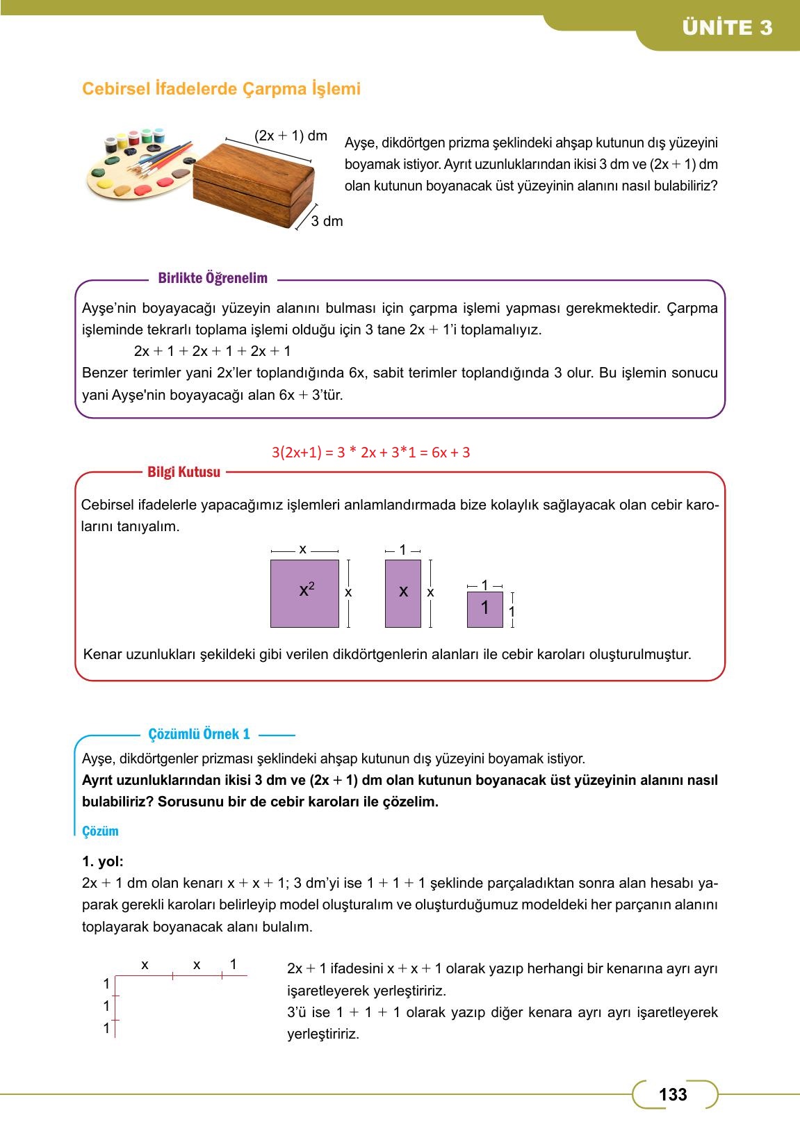 8. Sınıf Meb Yayınları Matematik Ders Kitabı Sayfa 133 Cevapları