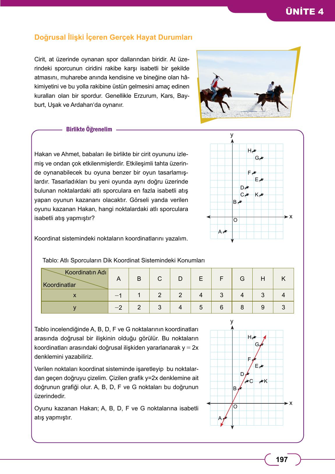 8. Sınıf Meb Yayınları Matematik Ders Kitabı Sayfa 197 Cevapları