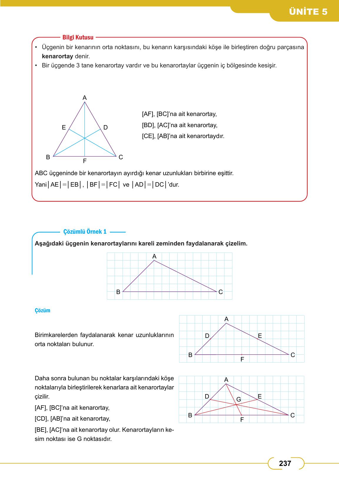 8. Sınıf Meb Yayınları Matematik Ders Kitabı Sayfa 237 Cevapları 8. Sınıf Meb Yayınları Matematik Ders Kitabı Sayfa 237 Cevapları