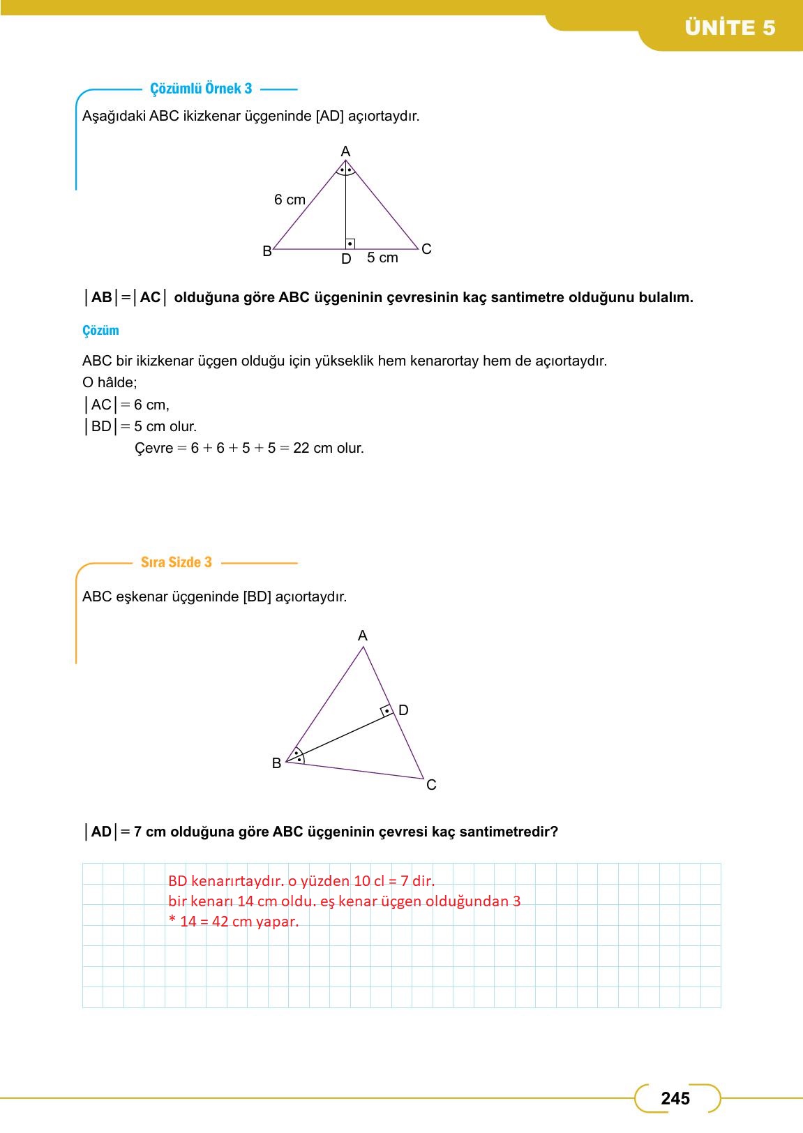 8. Sınıf Meb Yayınları Matematik Ders Kitabı Sayfa 245 Cevapları 8. Sınıf Meb Yayınları Matematik Ders Kitabı Sayfa 245 Cevapları