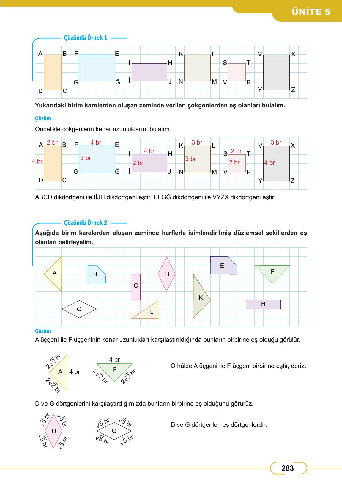 8. Sınıf Meb Yayınları Matematik Ders Kitabı Sayfa 283 Cevapları 8. Sınıf Meb Yayınları Matematik Ders Kitabı Sayfa 283 Cevapları