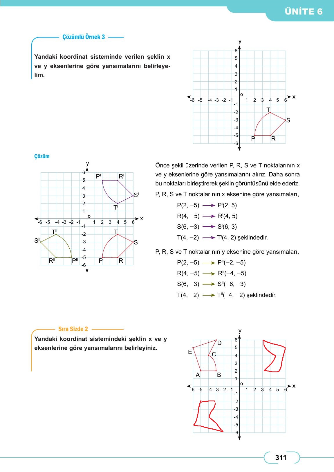 8. Sınıf Meb Yayınları Matematik Ders Kitabı Sayfa 311 Cevapları