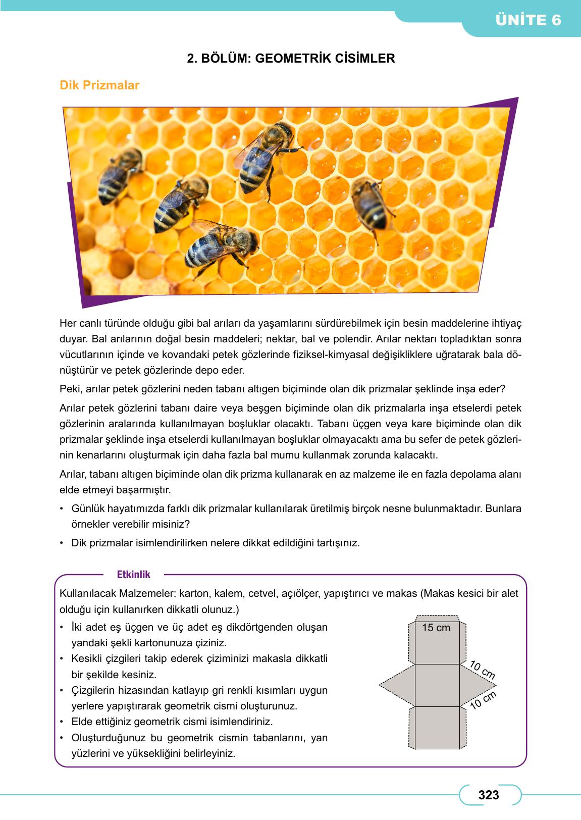 8. Sınıf Meb Yayınları Matematik Ders Kitabı Sayfa 323 Cevapları 8. Sınıf Meb Yayınları Matematik Ders Kitabı Sayfa 323 Cevapları