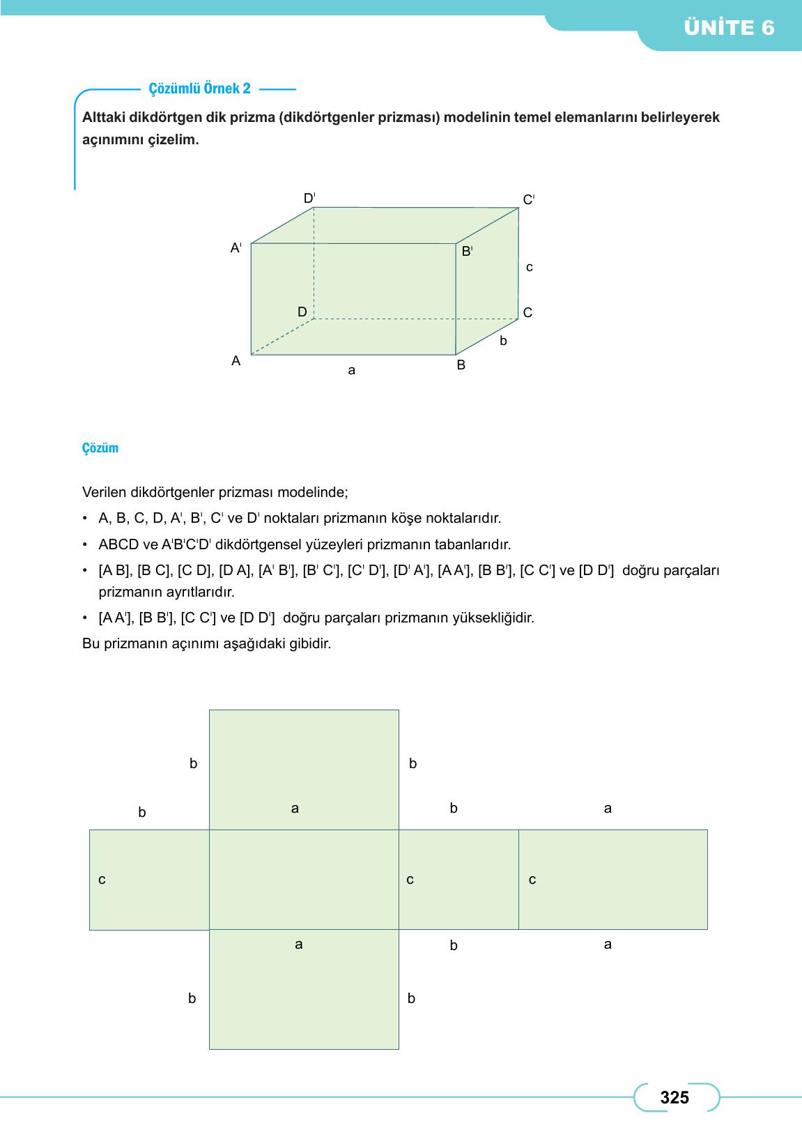 8. Sınıf Meb Yayınları Matematik Ders Kitabı Sayfa 325 Cevapları