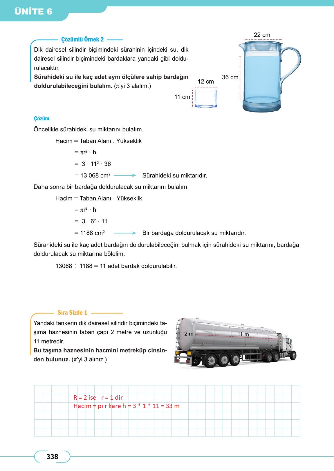 8. Sınıf Meb Yayınları Matematik Ders Kitabı Sayfa 338 Cevapları 8. Sınıf Meb Yayınları Matematik Ders Kitabı Sayfa 338 Cevapları