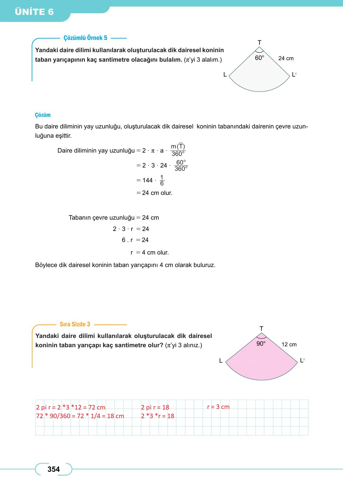 8. Sınıf Meb Yayınları Matematik Ders Kitabı Sayfa 354 Cevapları 8. Sınıf Meb Yayınları Matematik Ders Kitabı Sayfa 354 Cevapları
