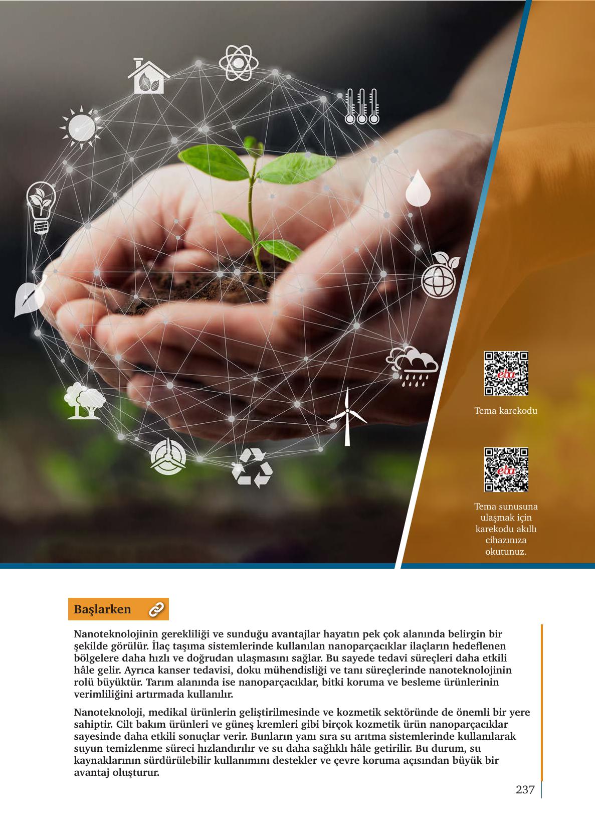 9. Sınıf Meb Yayınları Kimya Ders Kitabı Sayfa 237 Cevapları