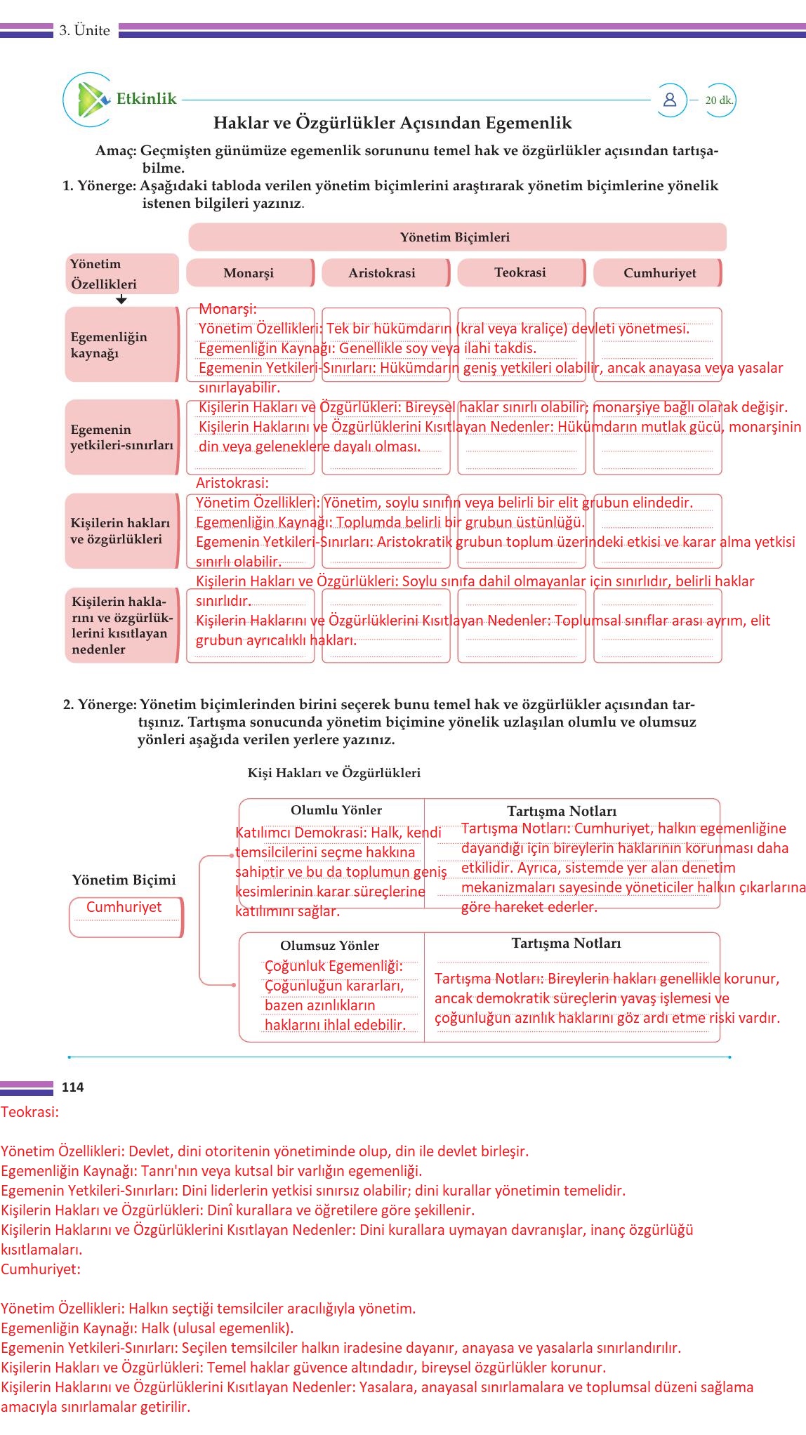 10. Sınıf Meb Yayınları Felsefe Ders Kitabı Sayfa 114 Cevapları 10. Sınıf Meb Yayınları Felsefe Ders Kitabı Sayfa 114 Cevapları
