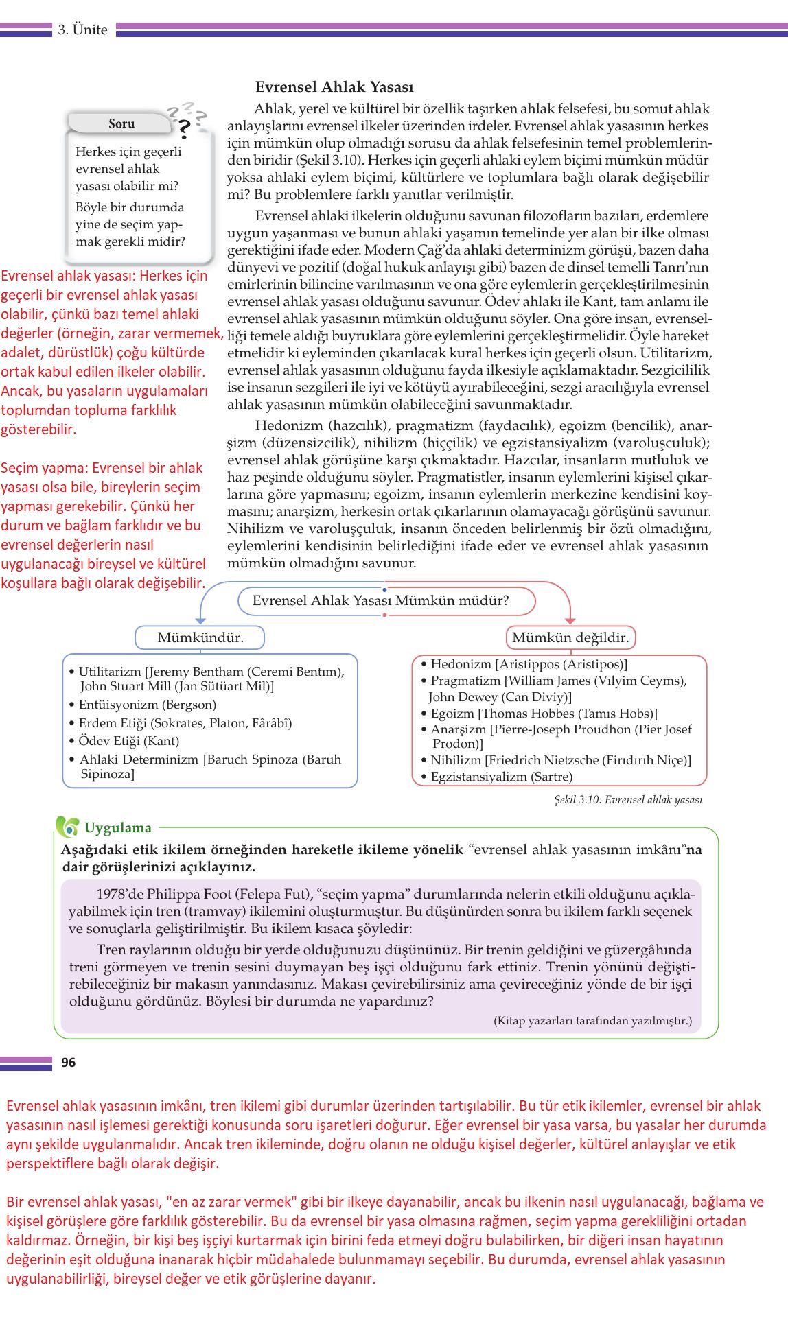 10. Sınıf Meb Yayınları Felsefe Ders Kitabı Sayfa 96 Cevapları 10. Sınıf Meb Yayınları Felsefe Ders Kitabı Sayfa 96 Cevapları
