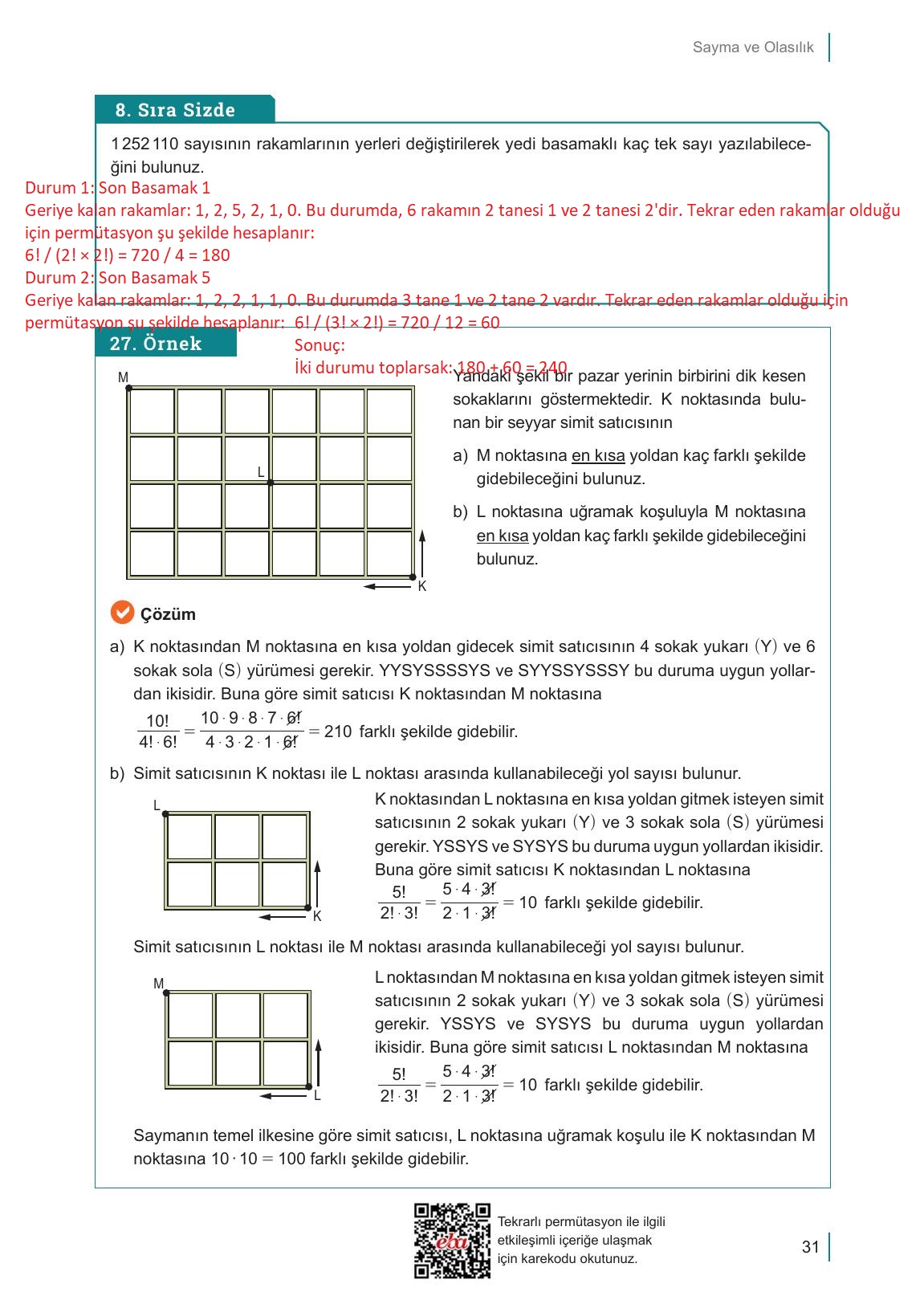 10. Sınıf Meb Yayınları Matematik Ders Kitabı Sayfa 31 Cevapları 10. Sınıf Meb Yayınları Matematik Ders Kitabı Sayfa 31 Cevapları
