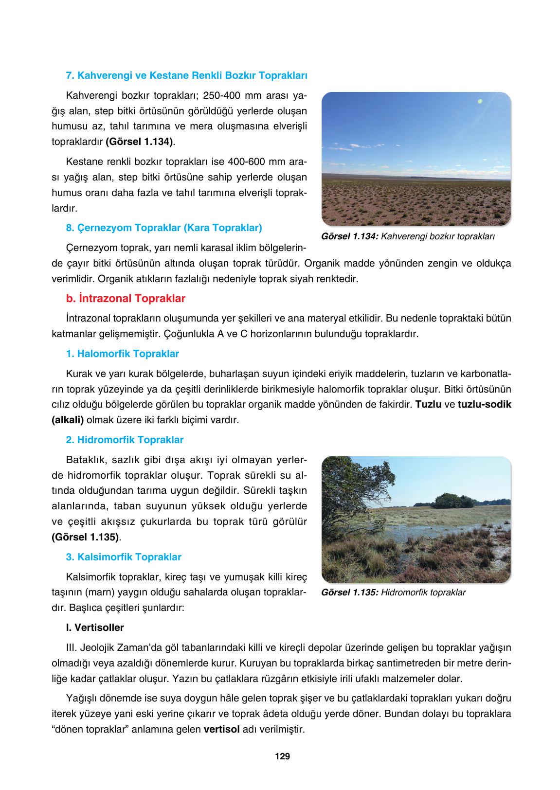 10. Sınıf Tutku Yayınları Coğrafya Ders Kitabı Sayfa 129 Cevapları 10. Sınıf Tutku Yayınları Coğrafya Ders Kitabı Sayfa 129 Cevapları