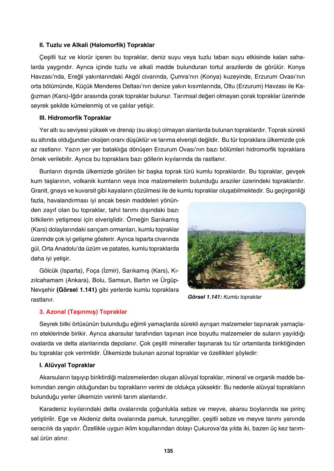 10. Sınıf Tutku Yayınları Coğrafya Ders Kitabı Sayfa 135 Cevapları 10. Sınıf Tutku Yayınları Coğrafya Ders Kitabı Sayfa 135 Cevapları