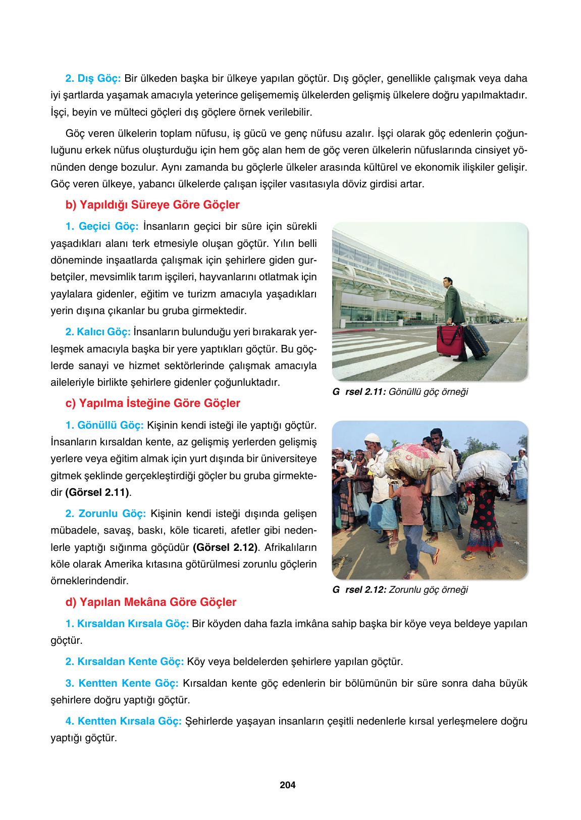 10. Sınıf Tutku Yayınları Coğrafya Ders Kitabı Sayfa 204 Cevapları 10. Sınıf Tutku Yayınları Coğrafya Ders Kitabı Sayfa 204 Cevapları