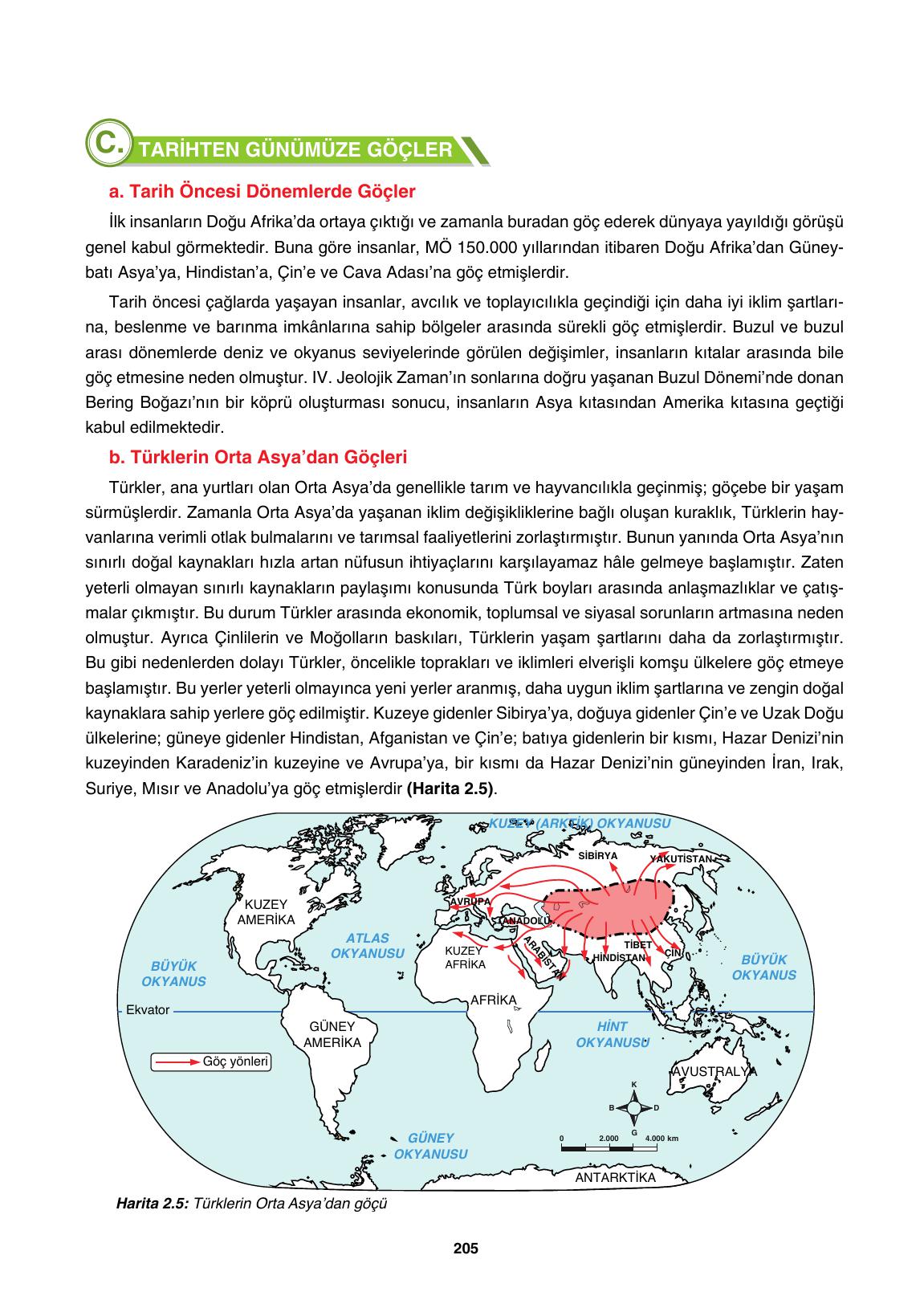 10. Sınıf Tutku Yayınları Coğrafya Ders Kitabı Sayfa 205 Cevapları 10. Sınıf Tutku Yayınları Coğrafya Ders Kitabı Sayfa 205 Cevapları