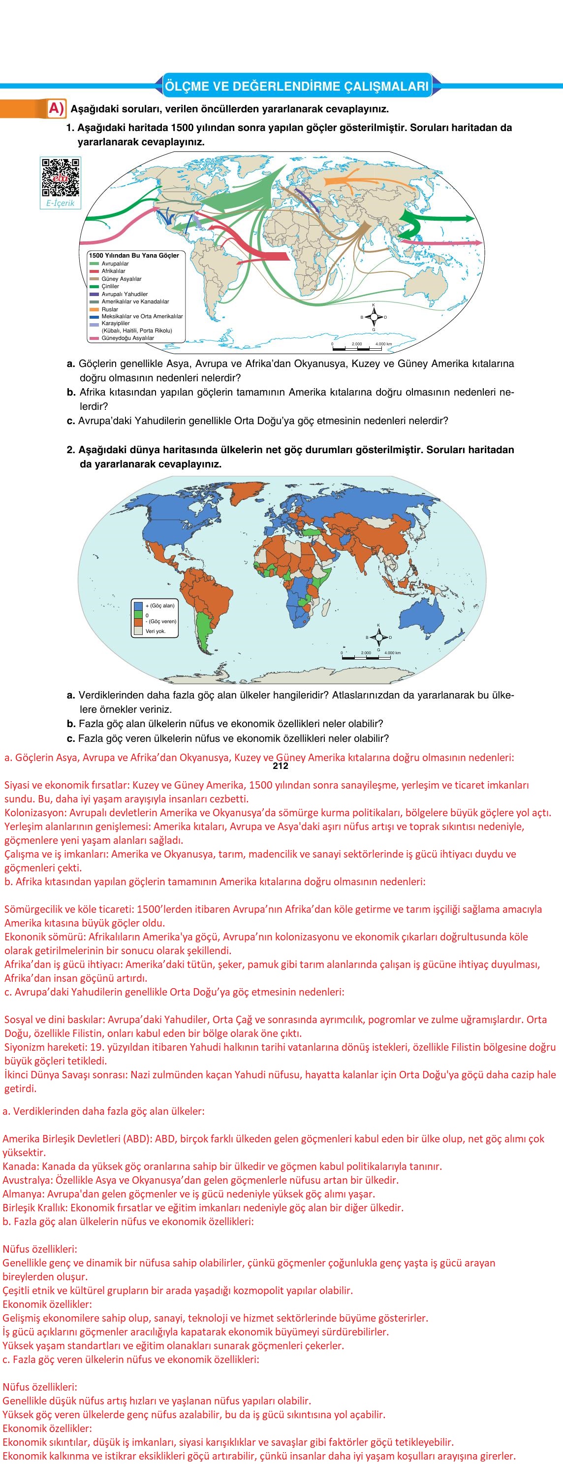 10. Sınıf Tutku Yayınları Coğrafya Ders Kitabı Sayfa 212 Cevapları 10. Sınıf Tutku Yayınları Coğrafya Ders Kitabı Sayfa 212 Cevapları
