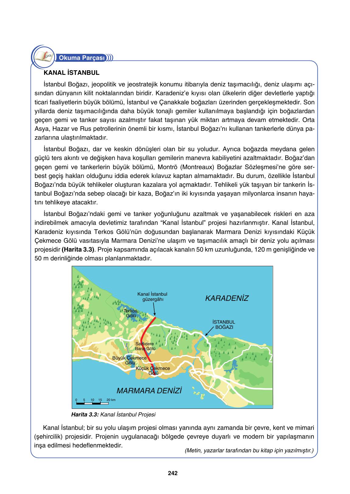 10. Sınıf Tutku Yayınları Coğrafya Ders Kitabı Sayfa 242 Cevapları 10. Sınıf Tutku Yayınları Coğrafya Ders Kitabı Sayfa 242 Cevapları