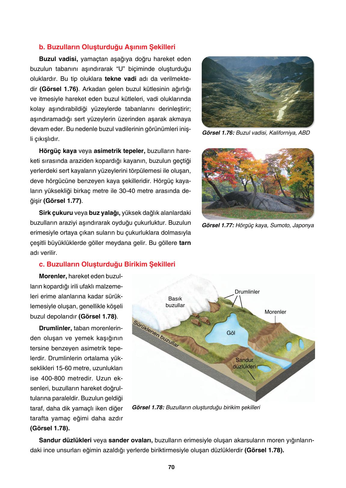 10. Sınıf Tutku Yayınları Coğrafya Ders Kitabı Sayfa 70 Cevapları