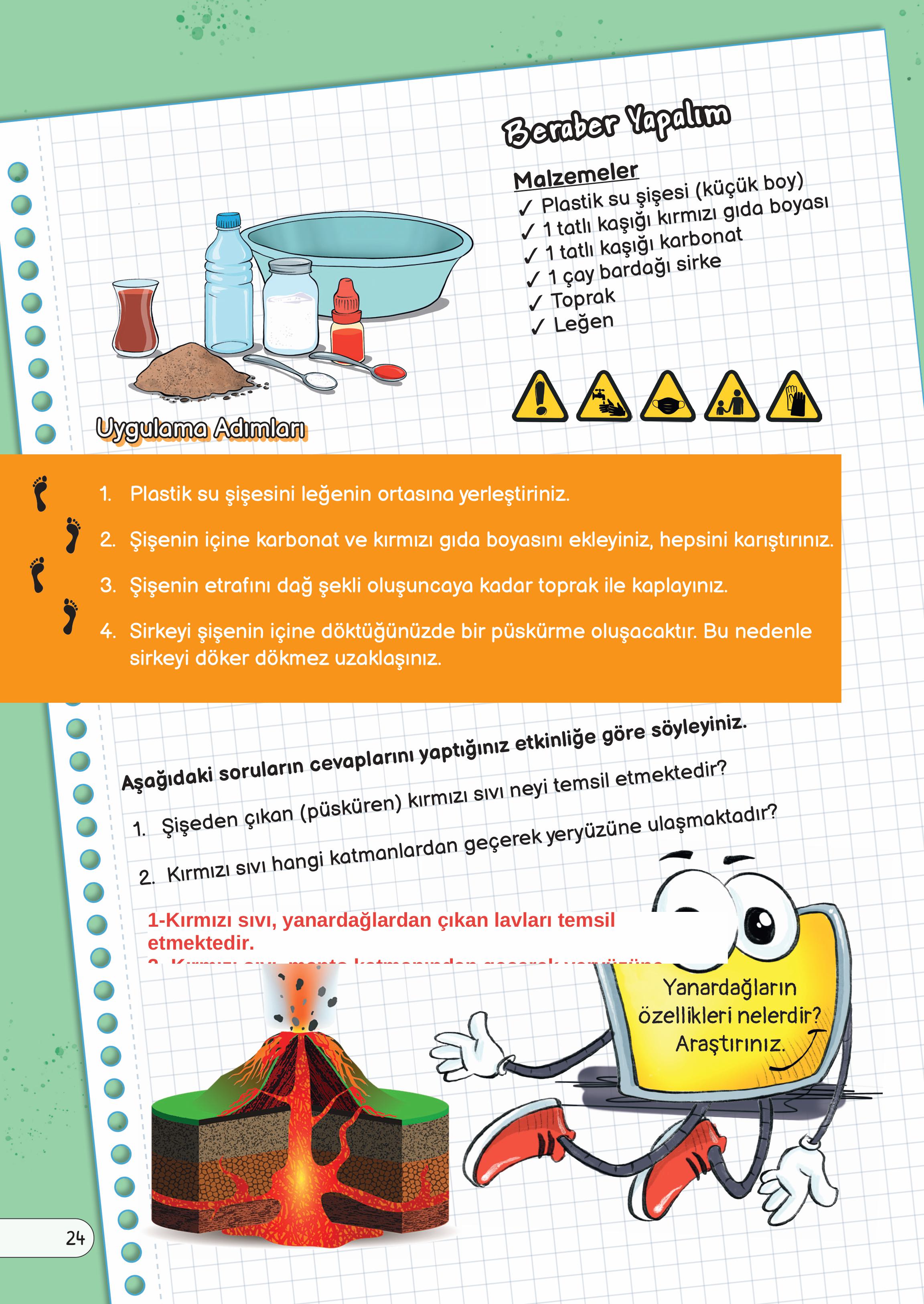 3. Sınıf Meb Yayınları Fen Bilimleri Ders Kitabı Sayfa 24 Cevapları 3. Sınıf Meb Yayınları Fen Bilimleri Ders Kitabı Sayfa 24 Cevapları