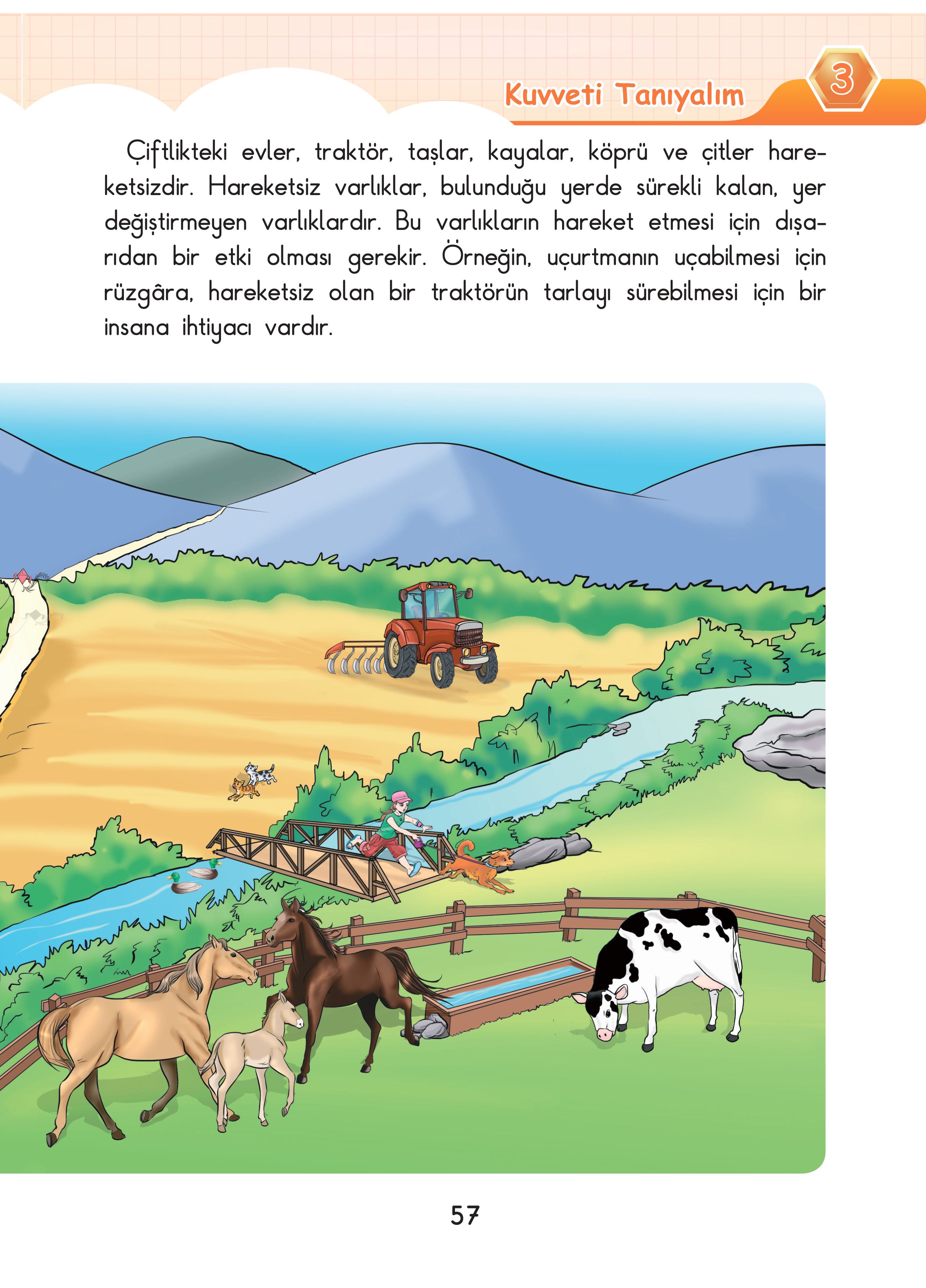 3. Sınıf Sdr Dikey Yayıncılık Fen Bilimleri Ders Kitabı Sayfa 57 Cevapları