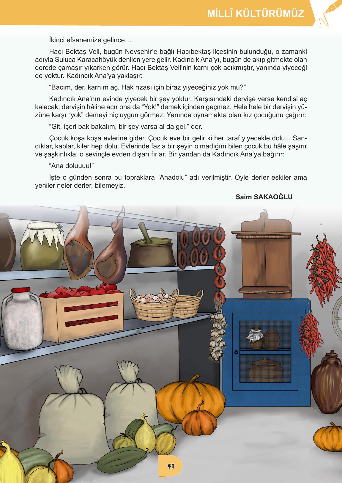 6. Sınıf Meb Yayınları Türkçe Ders Kitabı Sayfa 41 Cevapları 6. Sınıf Meb Yayınları Türkçe Ders Kitabı Sayfa 41 Cevapları