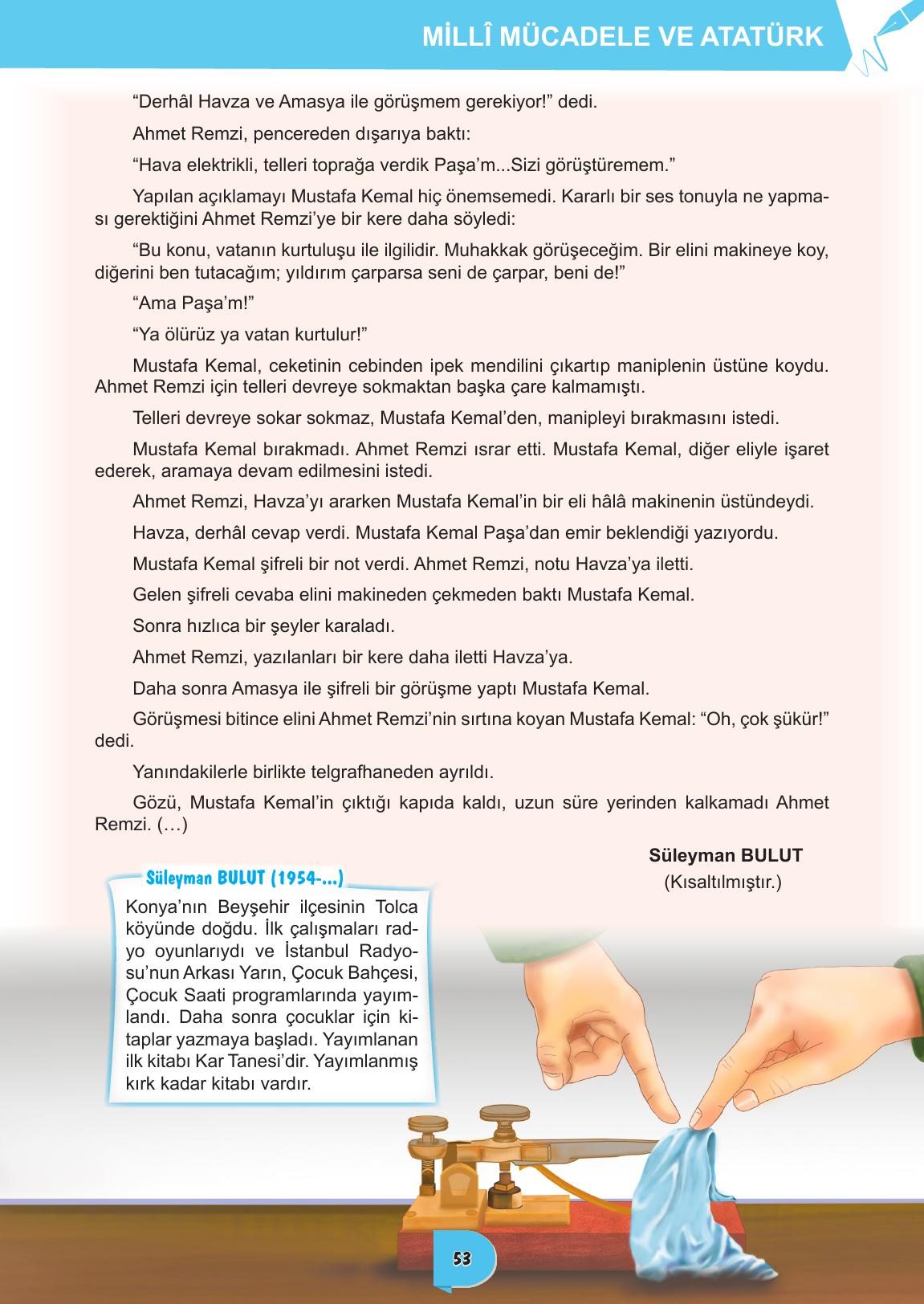 6. Sınıf Meb Yayınları Türkçe Ders Kitabı Sayfa 53 Cevapları