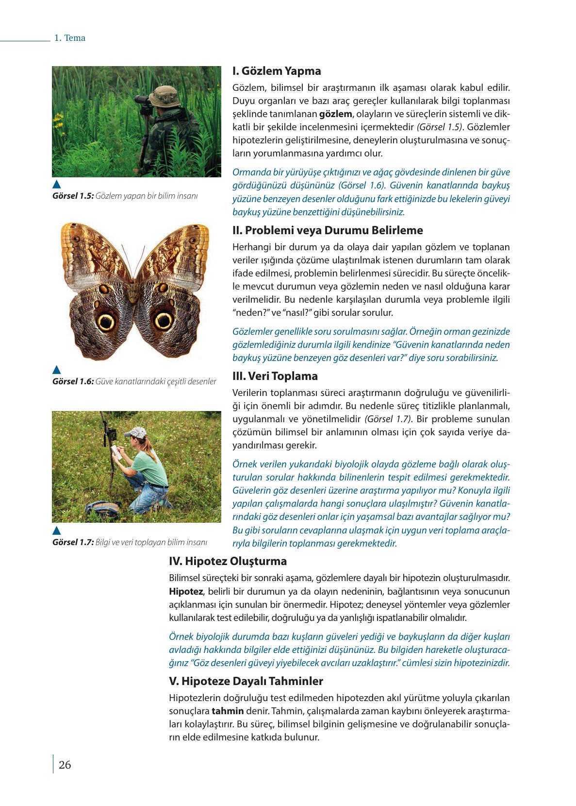 9. Sınıf Meb Yayınları Biyoloji Ders Kitabı Sayfa 26 Cevapları 9. Sınıf Meb Yayınları Biyoloji Ders Kitabı Sayfa 26 Cevapları