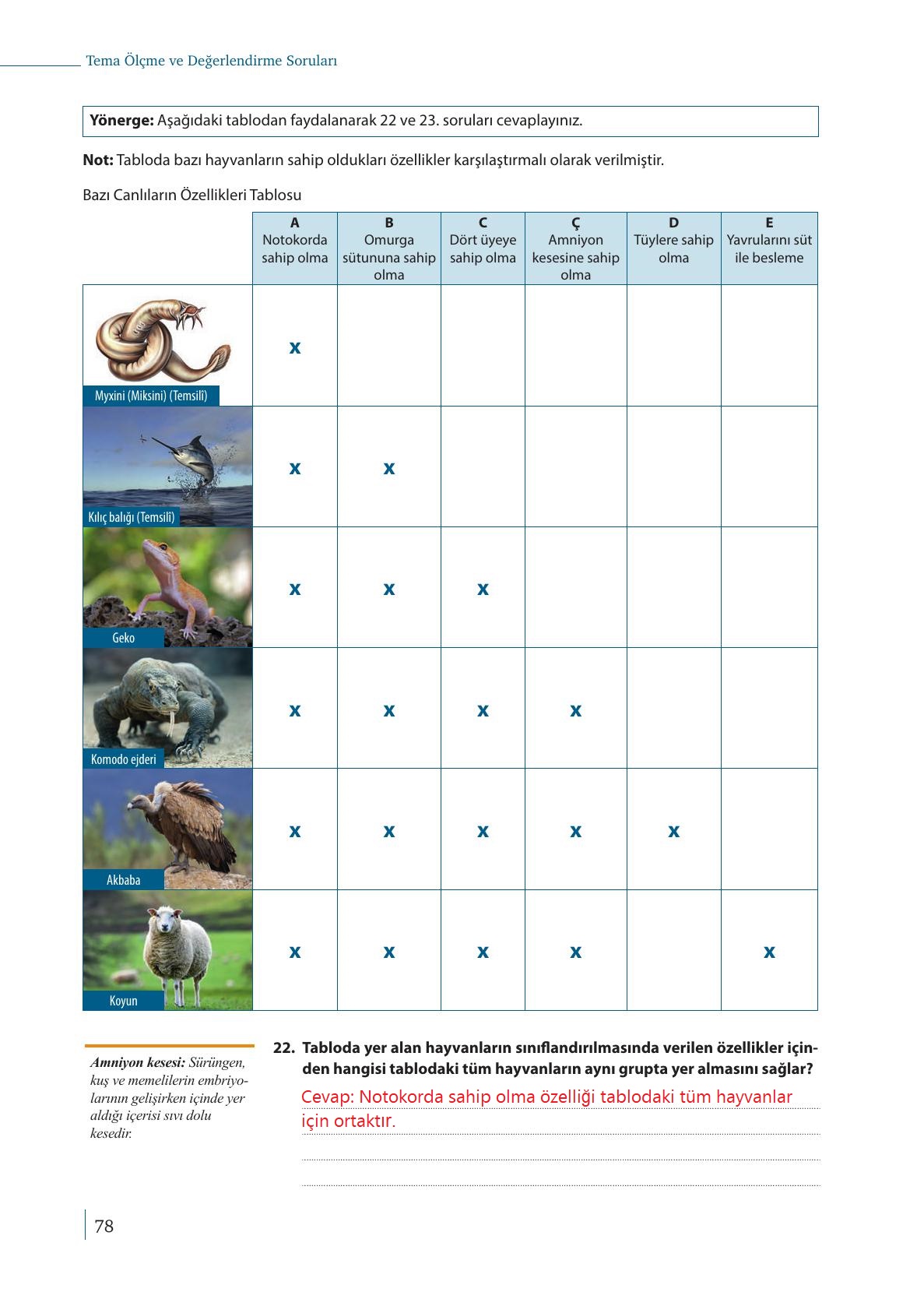 9. Sınıf Meb Yayınları Biyoloji Ders Kitabı Sayfa 78 Cevapları 9. Sınıf Meb Yayınları Biyoloji Ders Kitabı Sayfa 78 Cevapları