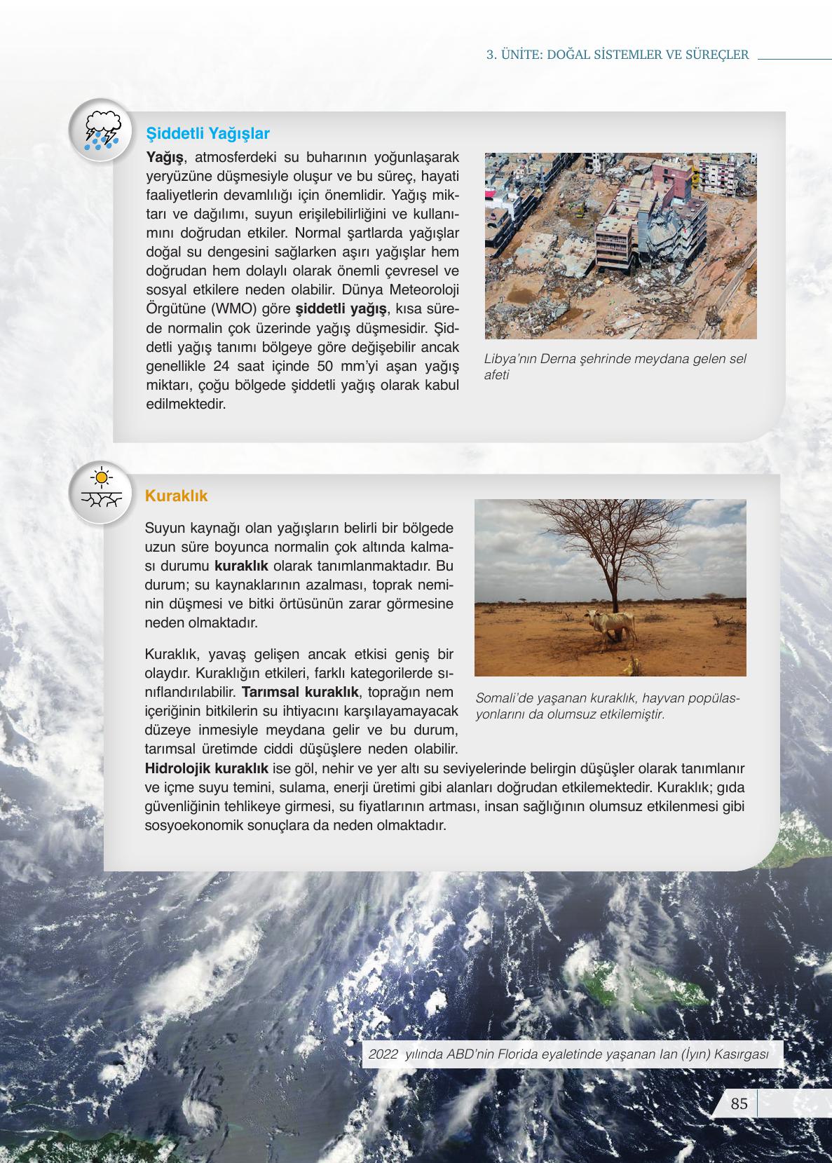 9. Sınıf Meb Yayınları Coğrafya Ders Kitabı Sayfa 85 Cevapları