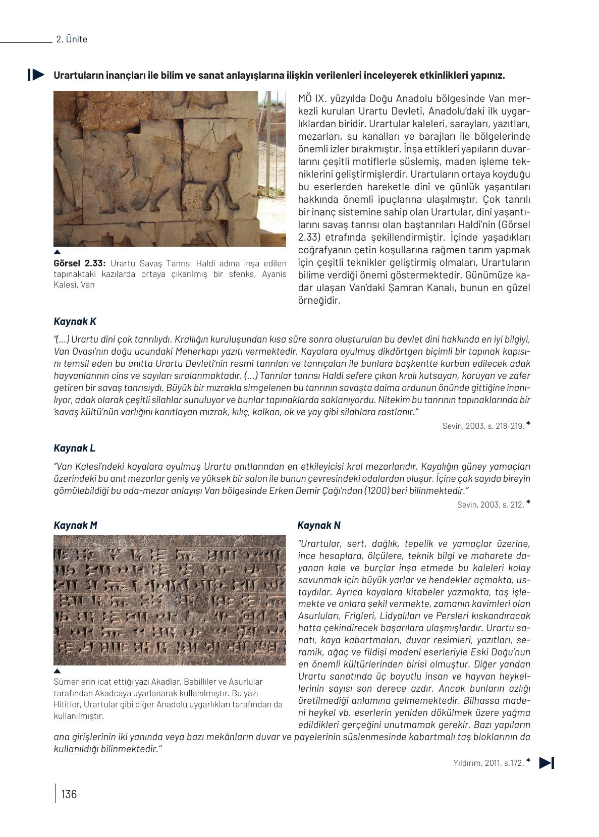 9. Sınıf Meb Yayınları Tarih Ders Kitabı Sayfa 136 Cevapları 9. Sınıf Meb Yayınları Tarih Ders Kitabı Sayfa 136 Cevapları