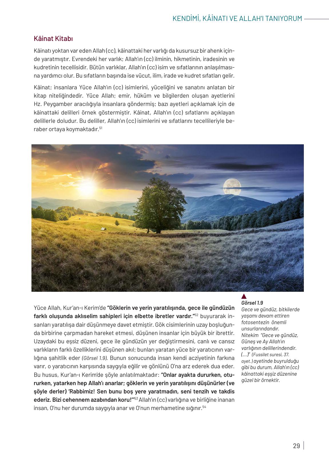 9. Sınıf Meb Yayınları Temel Dini Bilgiler Ders Kitabı Sayfa 29 Cevapları 9. Sınıf Meb Yayınları Temel Dini Bilgiler Ders Kitabı Sayfa 29 Cevapları