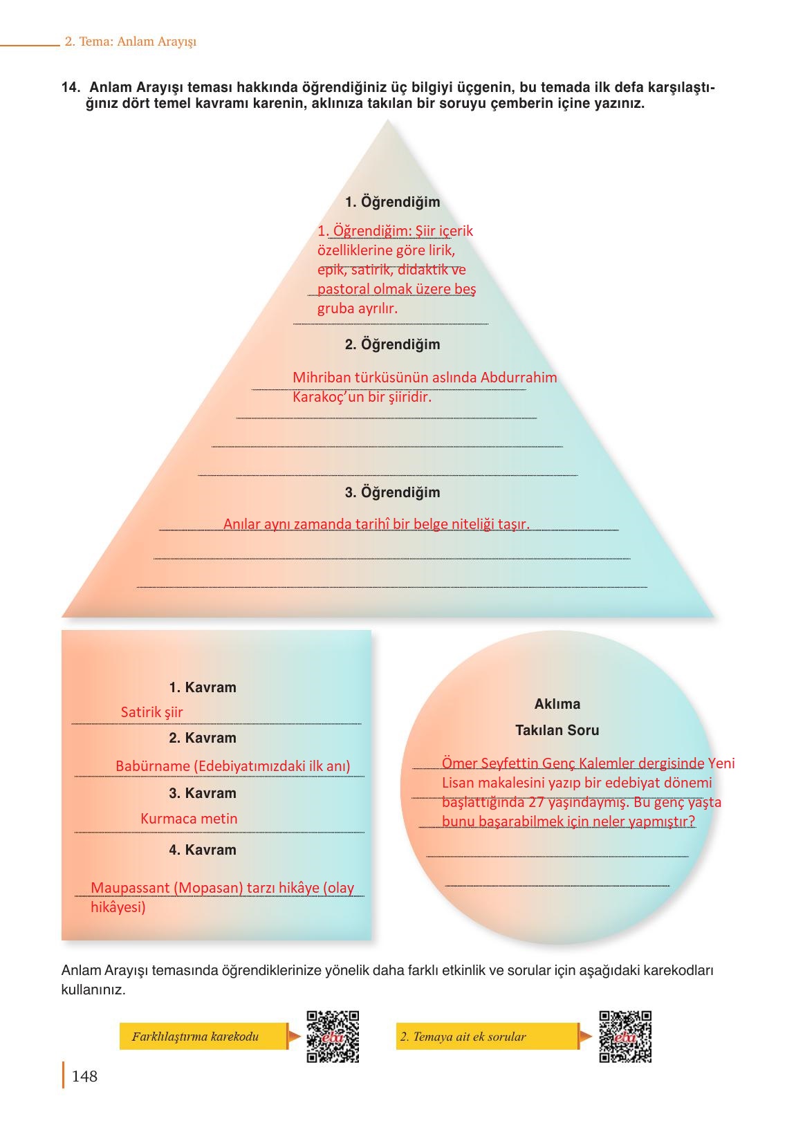 9. Sınıf Meb Yayınları Türk Dili Ve Edebiyatı Ders Kitabı Sayfa 148 Cevapları 9. Sınıf Meb Yayınları Türk Dili Ve Edebiyatı Ders Kitabı Sayfa 148 Cevapları