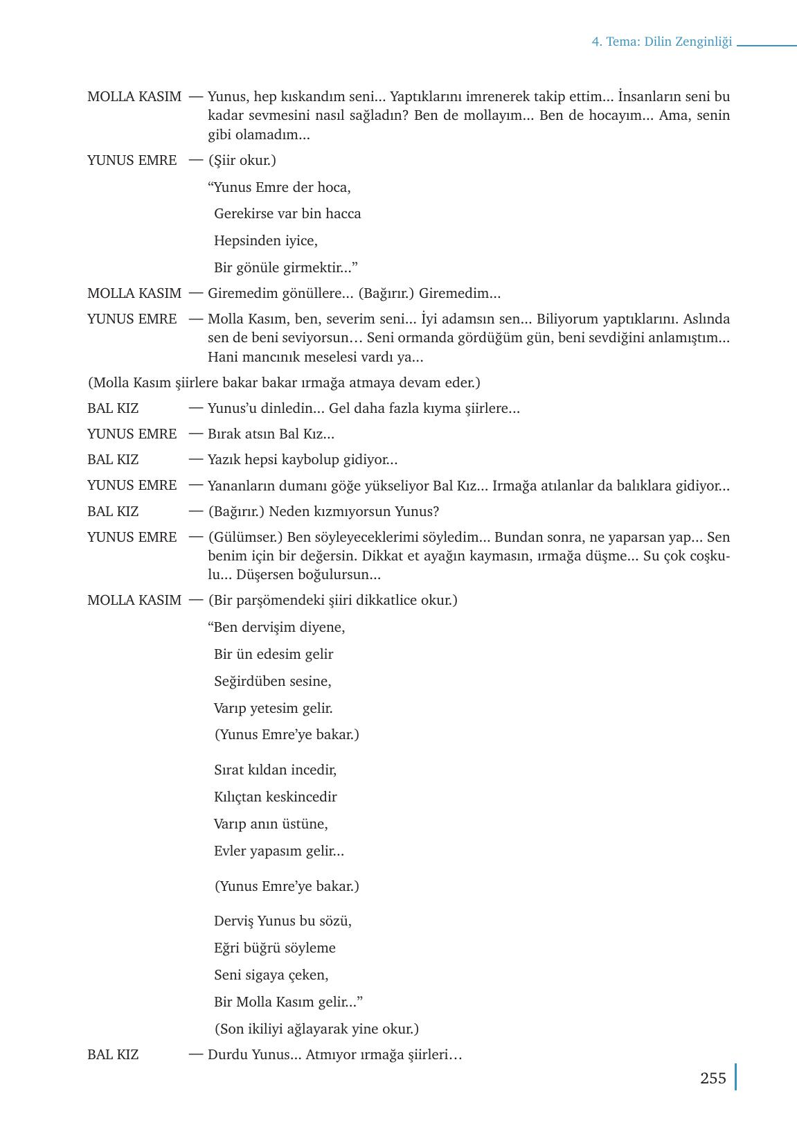 9. Sınıf Meb Yayınları Türk Dili Ve Edebiyatı Ders Kitabı Sayfa 255 Cevapları 9. Sınıf Meb Yayınları Türk Dili Ve Edebiyatı Ders Kitabı Sayfa 255 Cevapları