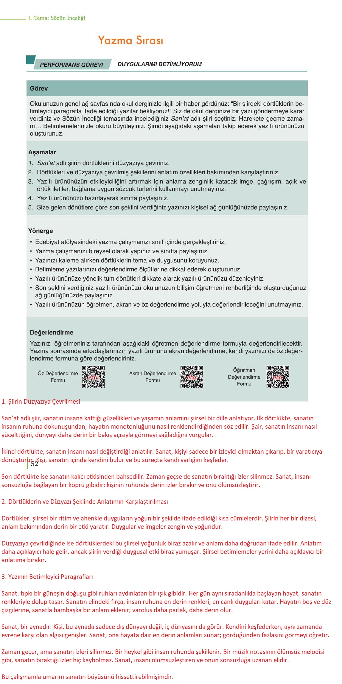 9. Sınıf Meb Yayınları Türk Dili Ve Edebiyatı Ders Kitabı Sayfa 52 Cevapları 9. Sınıf Meb Yayınları Türk Dili Ve Edebiyatı Ders Kitabı Sayfa 52 Cevapları