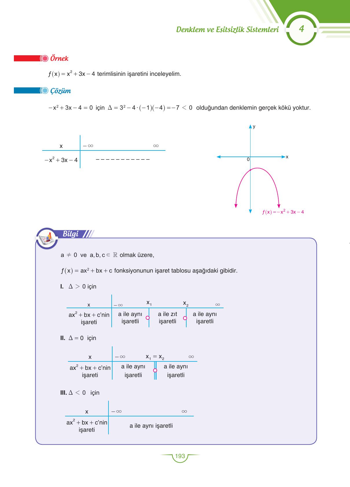 11. Sınıf Sdr Dikey Yayıncılık Matematik Ders Kitabı Sayfa 193 Cevapları