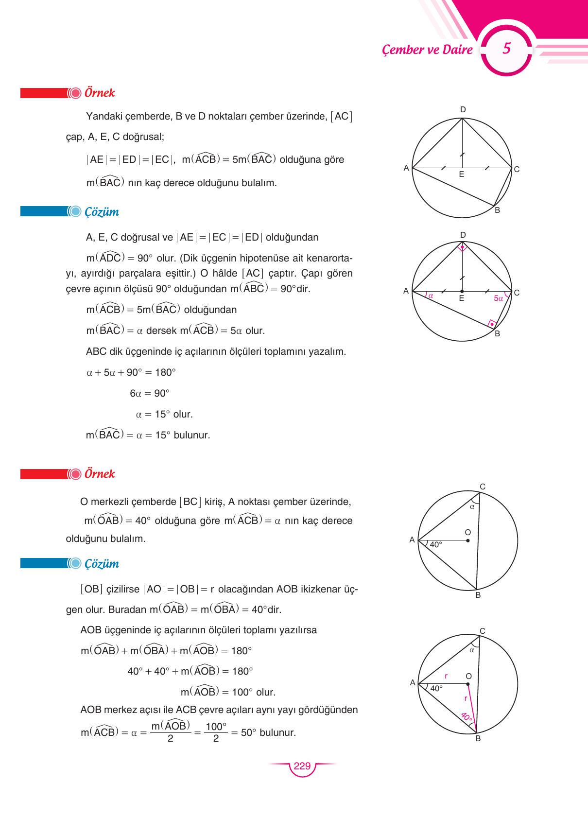 11. Sınıf Sdr Dikey Yayıncılık Matematik Ders Kitabı Sayfa 229 Cevapları