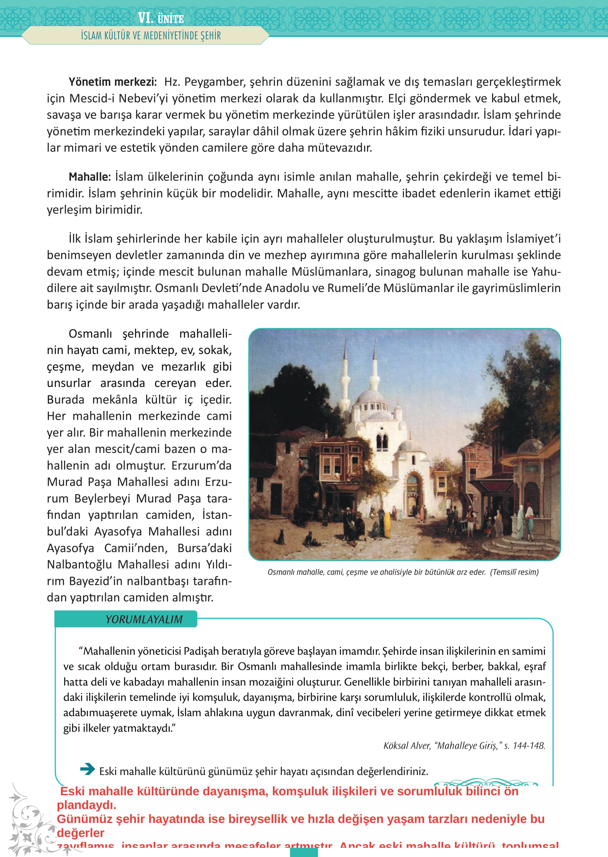 12. Sınıf Meb Yayınları İslam Kültür Ve Medeniyeti Ders Kitabı Sayfa 112 Cevapları