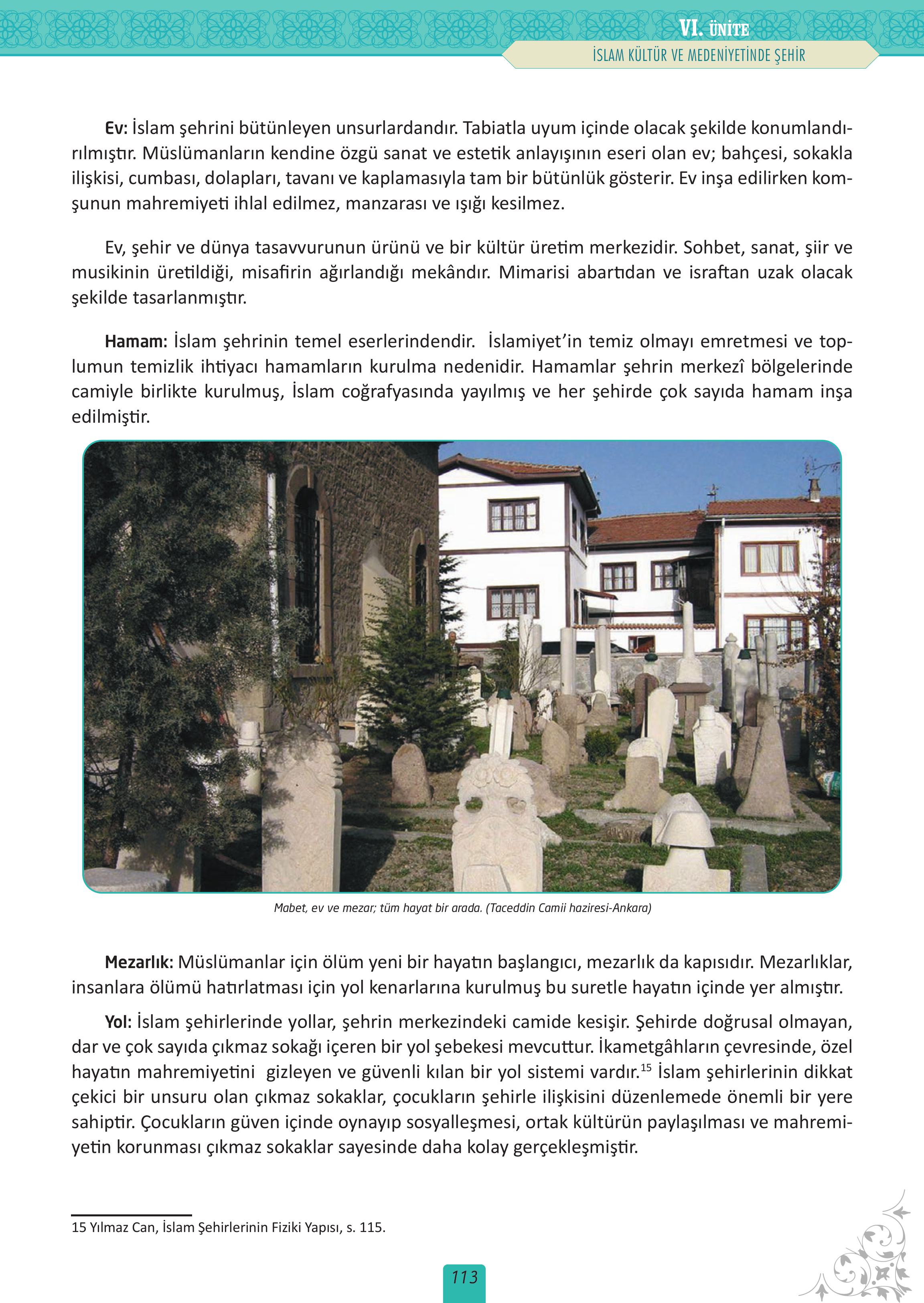 12. Sınıf Meb Yayınları İslam Kültür Ve Medeniyeti Ders Kitabı Sayfa 113 Cevapları