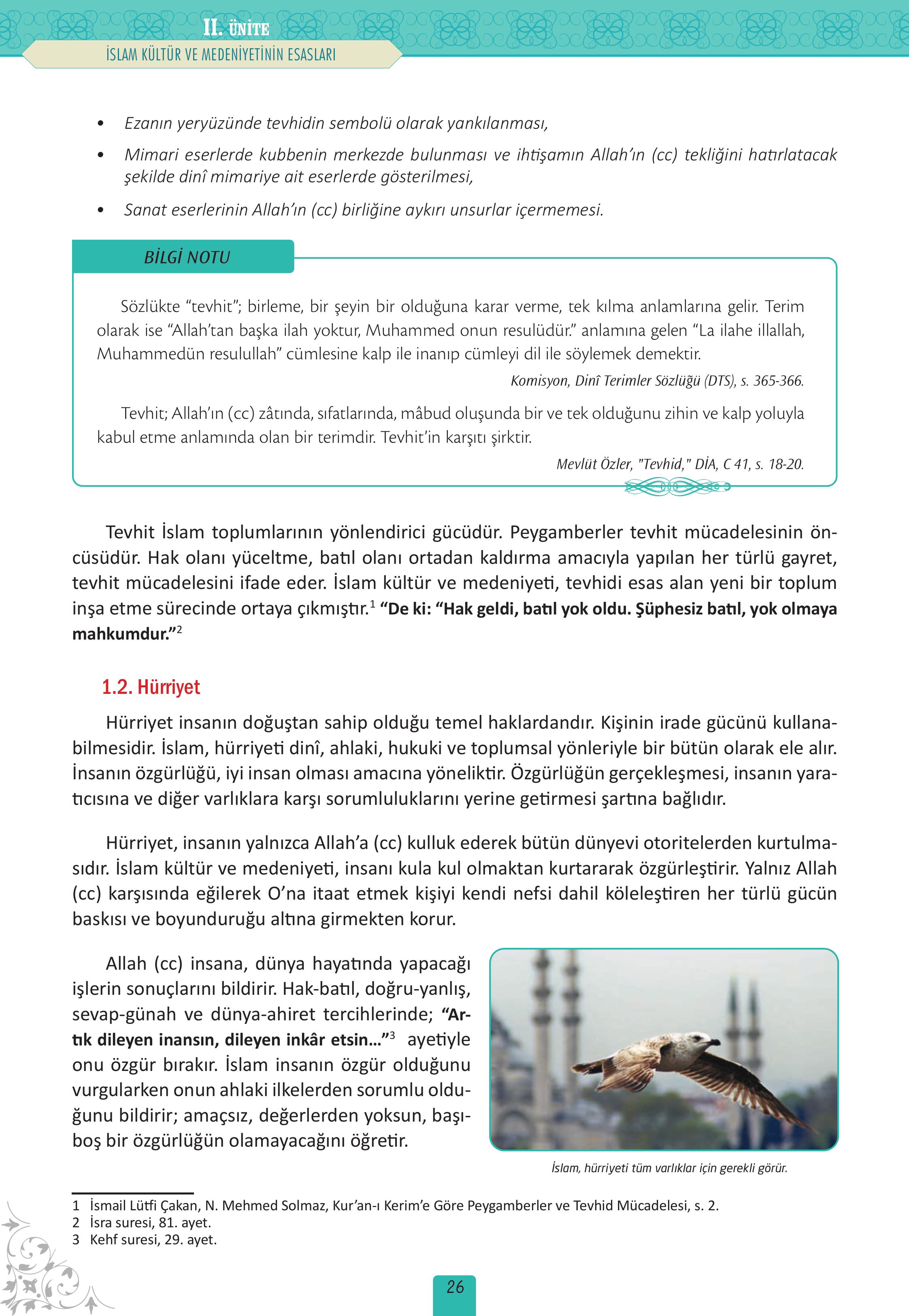 12. Sınıf Meb Yayınları İslam Kültür Ve Medeniyeti Ders Kitabı Sayfa 26 Cevapları 12. Sınıf Meb Yayınları İslam Kültür Ve Medeniyeti Ders Kitabı Sayfa 26 Cevapları