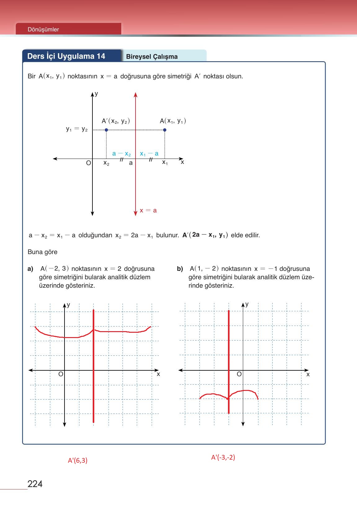 12. Sınıf Meb Yayınları Matematik Ders Kitabı Sayfa 224 Cevapları 12. Sınıf Meb Yayınları Matematik Ders Kitabı Sayfa 224 Cevapları