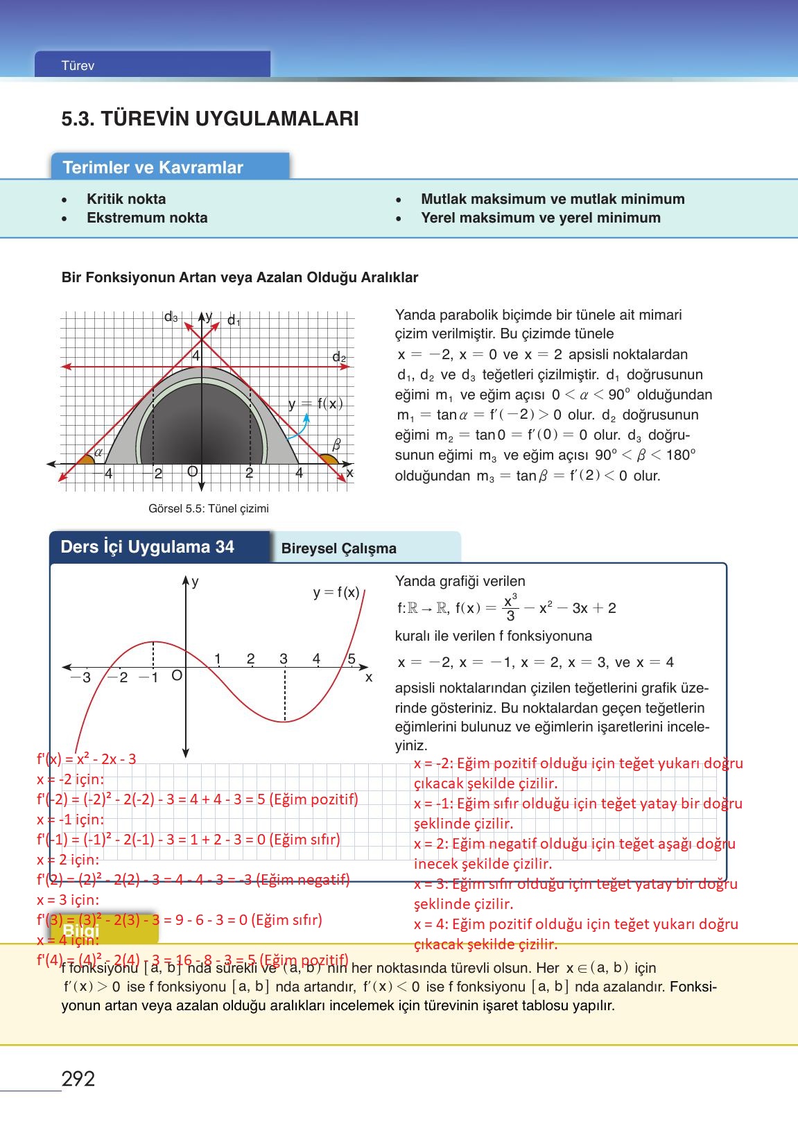 12. Sınıf Meb Yayınları Matematik Ders Kitabı Sayfa 292 Cevapları 12. Sınıf Meb Yayınları Matematik Ders Kitabı Sayfa 292 Cevapları
