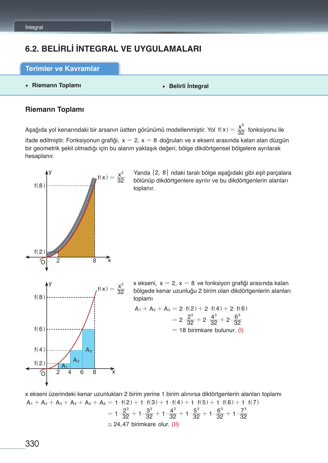 12. Sınıf Meb Yayınları Matematik Ders Kitabı Sayfa 330 Cevapları