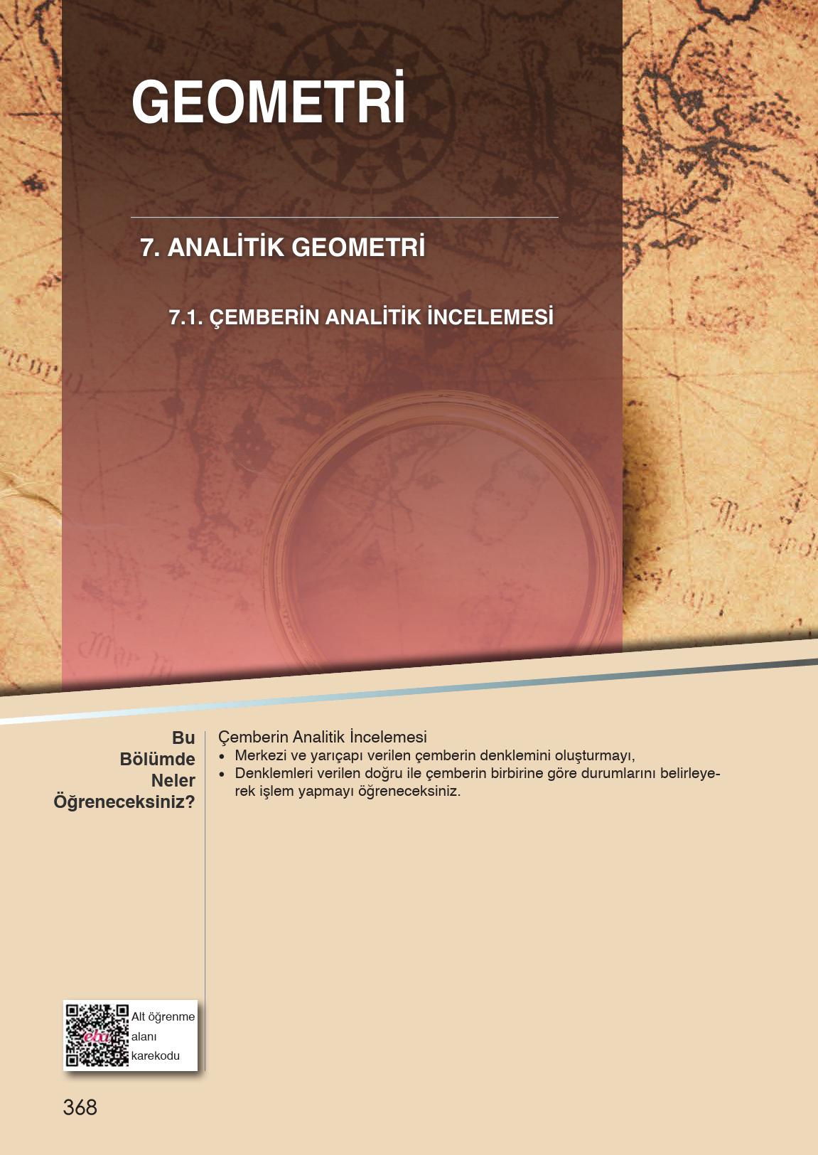 12. Sınıf Meb Yayınları Matematik Ders Kitabı Sayfa 368 Cevapları