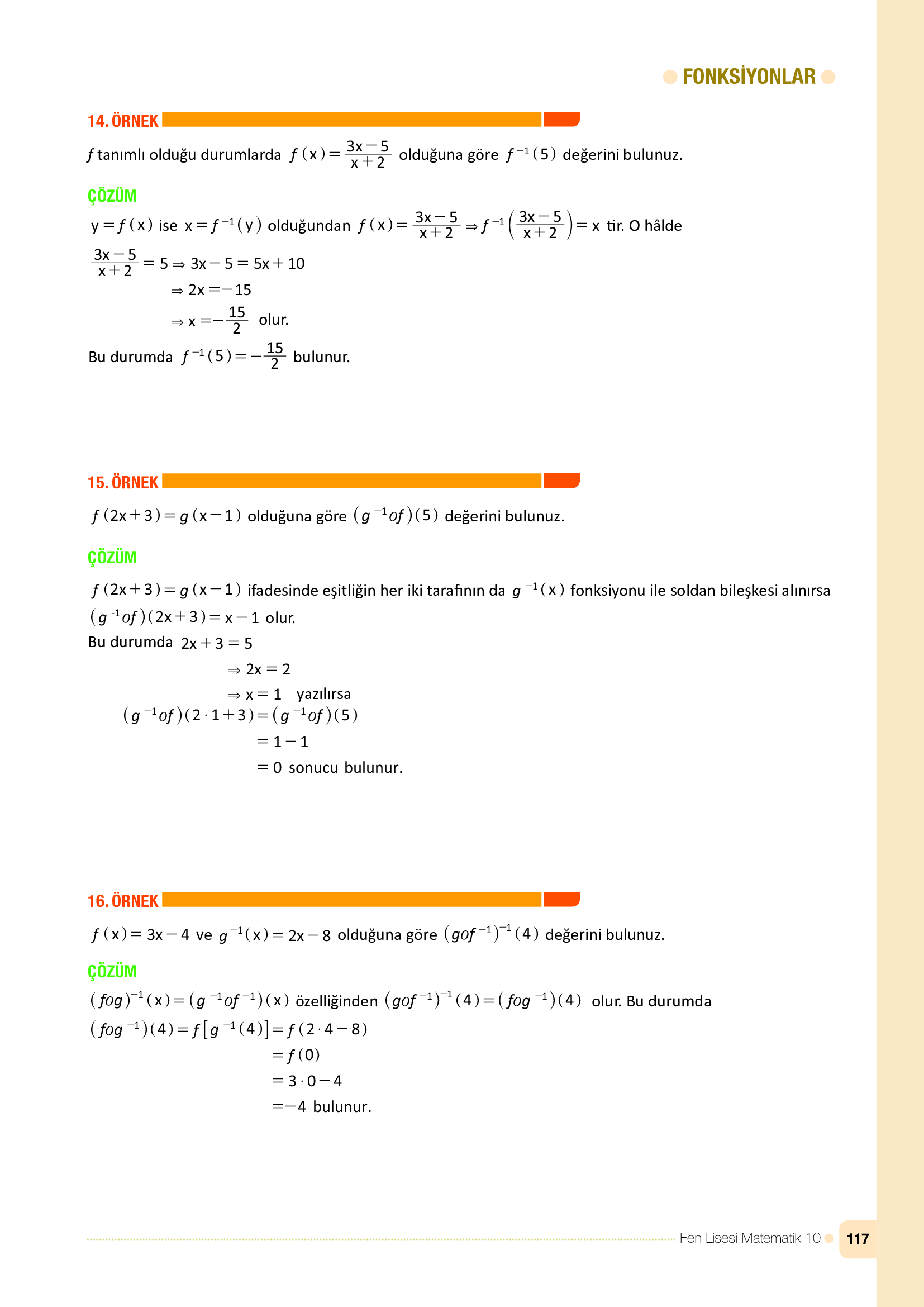 10. Sınıf Meb Yayınları Fen Lisesi Matematik Ders Kitabı Sayfa 117 Cevapları 10. Sınıf Meb Yayınları Fen Lisesi Matematik Ders Kitabı Sayfa 117 Cevapları