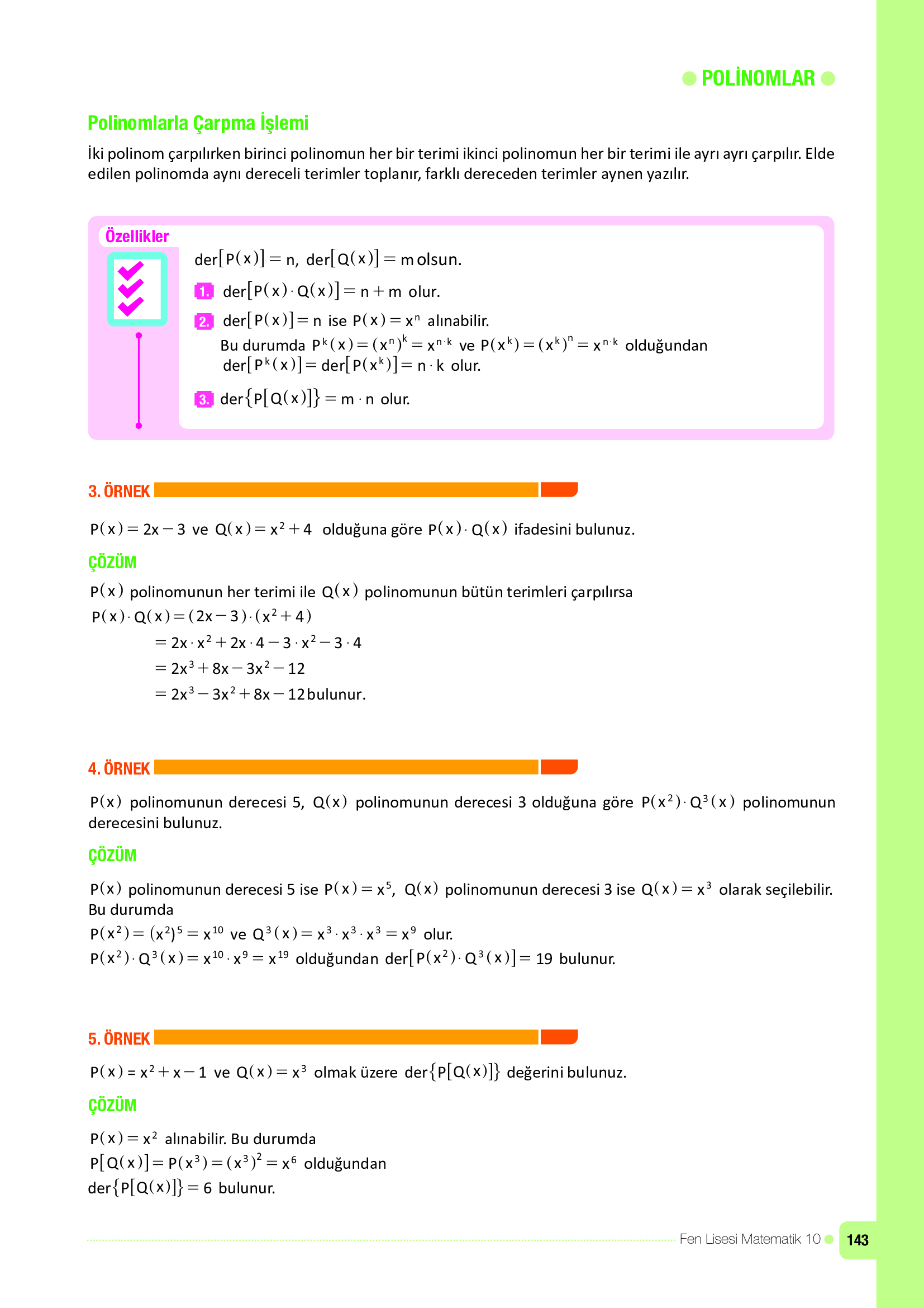 10. Sınıf Meb Yayınları Fen Lisesi Matematik Ders Kitabı Sayfa 143 Cevapları 10. Sınıf Meb Yayınları Fen Lisesi Matematik Ders Kitabı Sayfa 143 Cevapları
