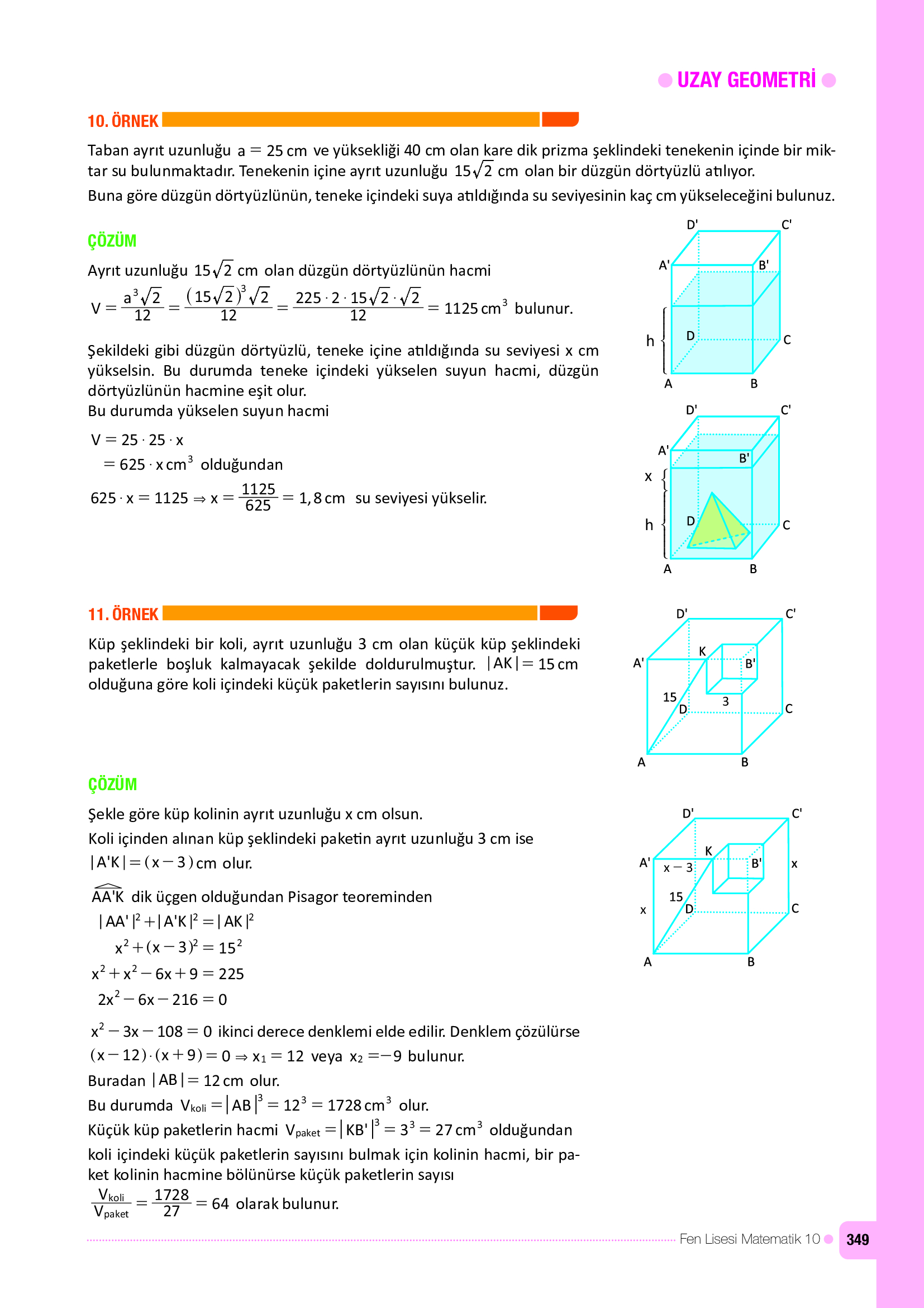 10. Sınıf Meb Yayınları Fen Lisesi Matematik Ders Kitabı Sayfa 349 Cevapları 10. Sınıf Meb Yayınları Fen Lisesi Matematik Ders Kitabı Sayfa 349 Cevapları
